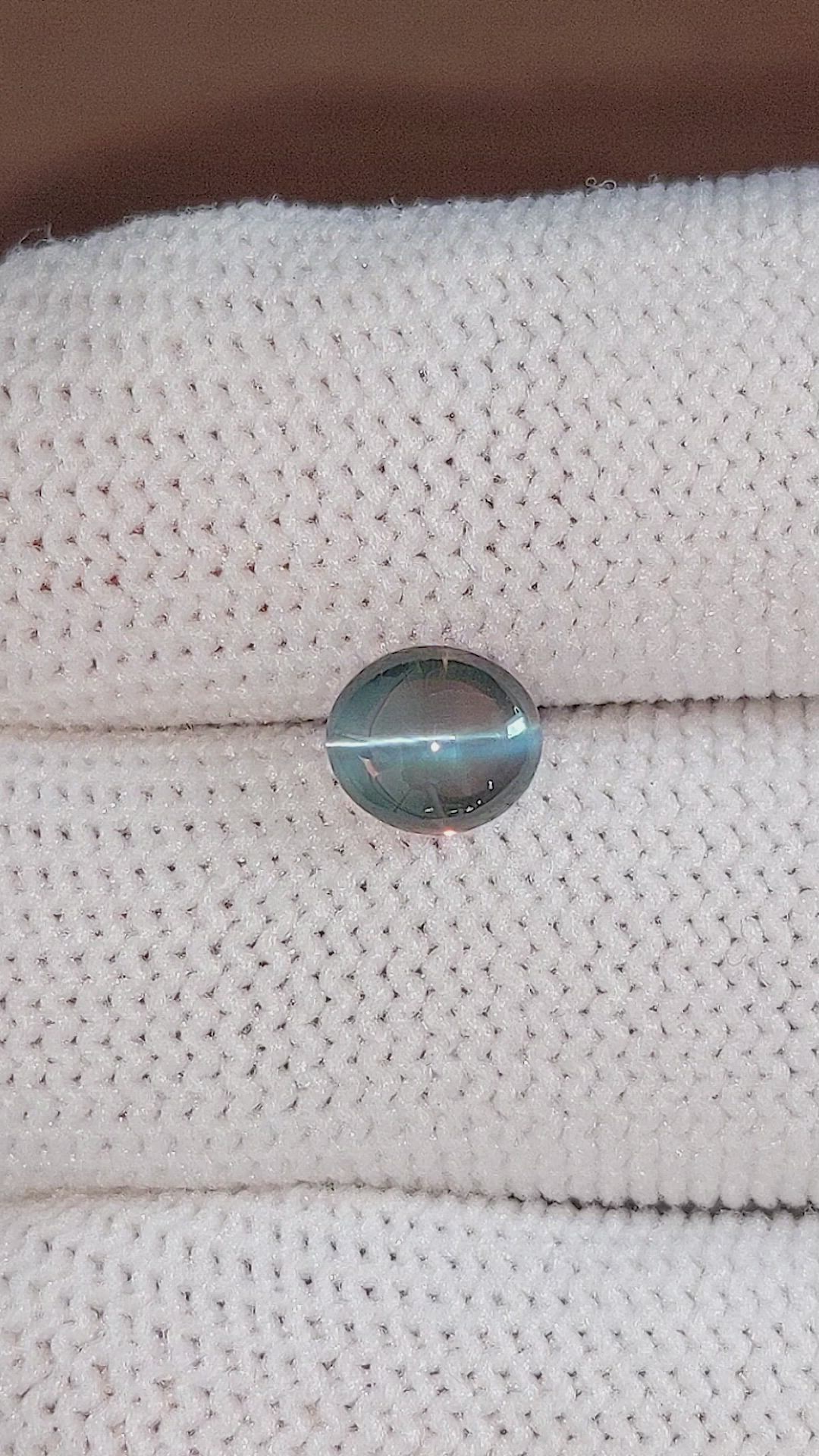 1.79 Ct. Cabochon Alexandrite from Madagascar Size Video