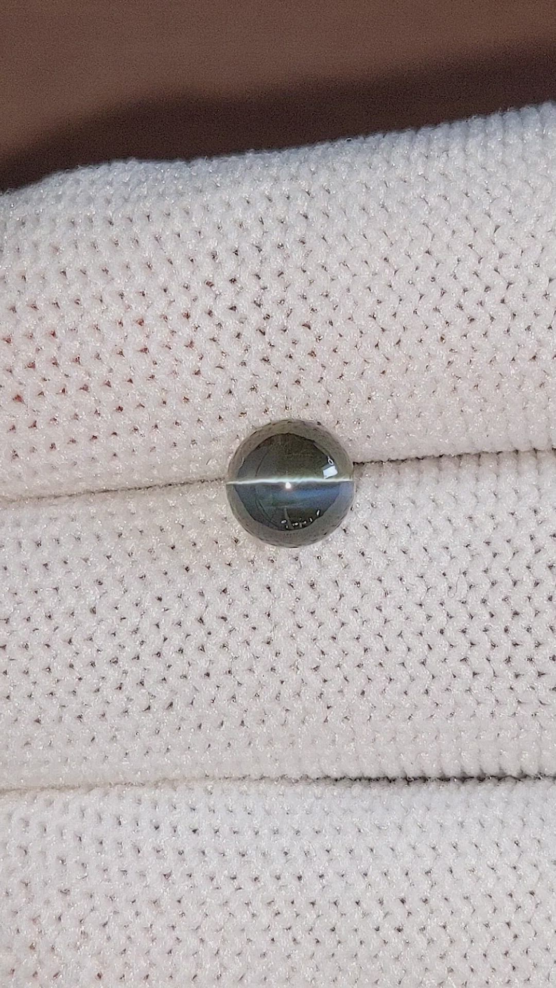 2.28 Ct. Cabochon Alexandrite from Madagascar Size Video