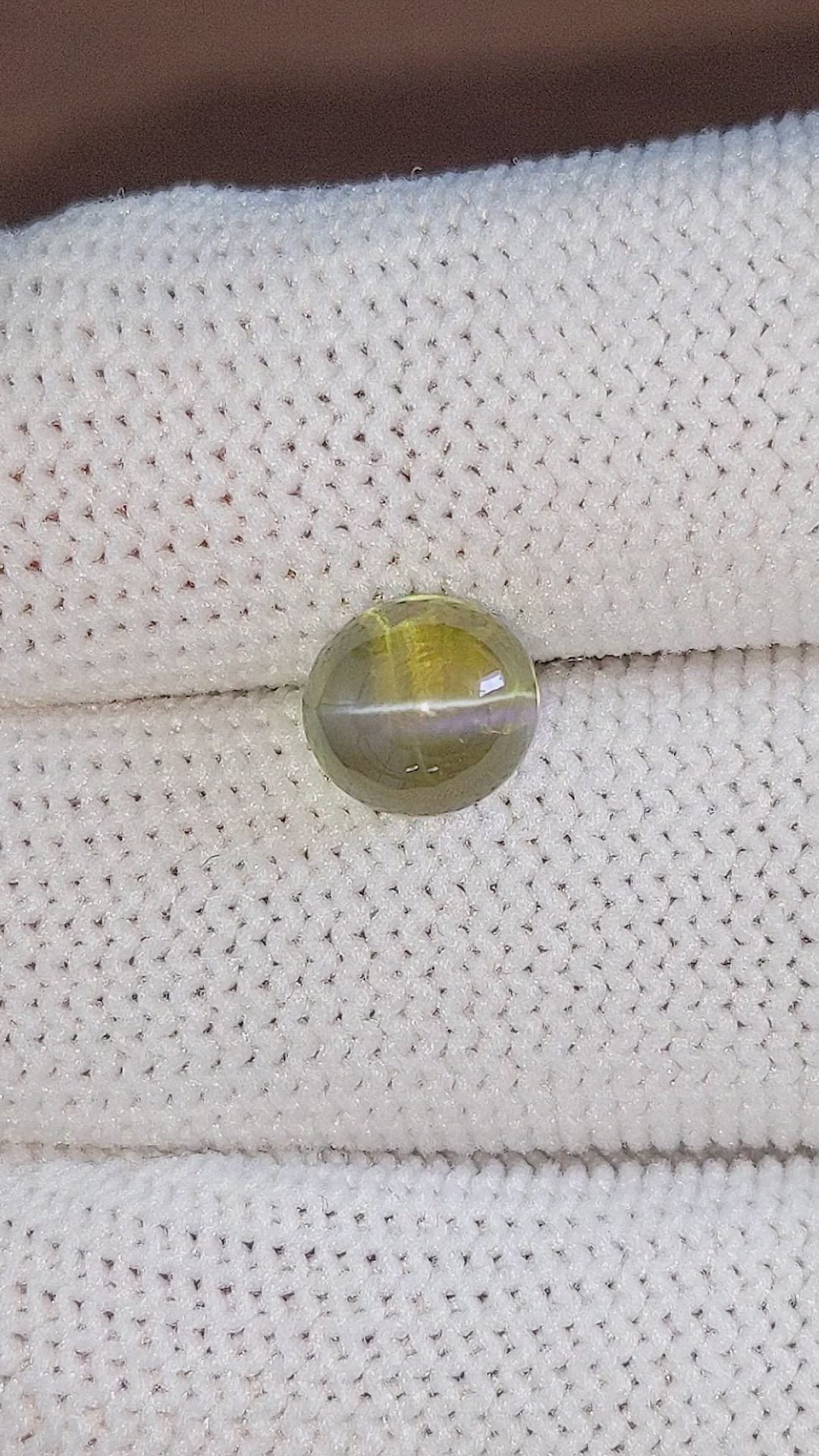 4.16 Ct. Cabochon Alexandrite from Madagascar Size Video