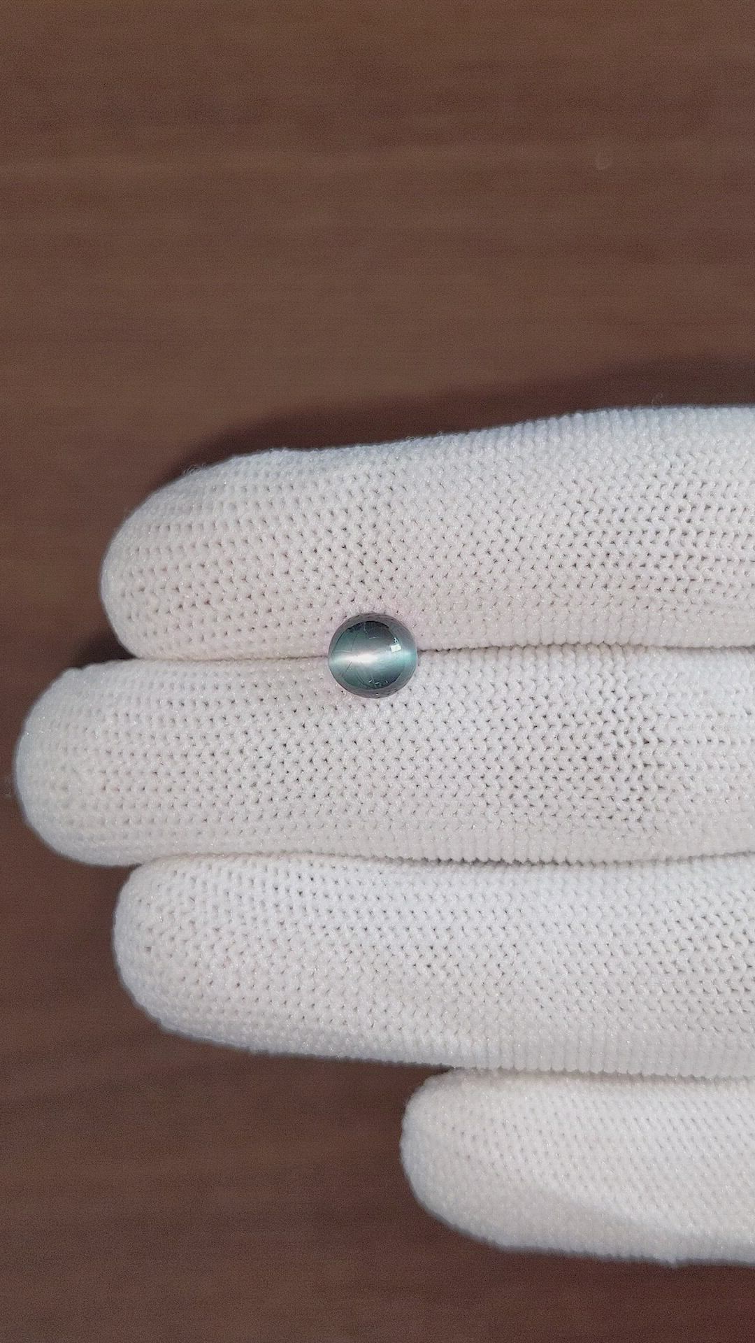 2.27 Ct. Cabochon Alexandrite from Madagascar Size Video