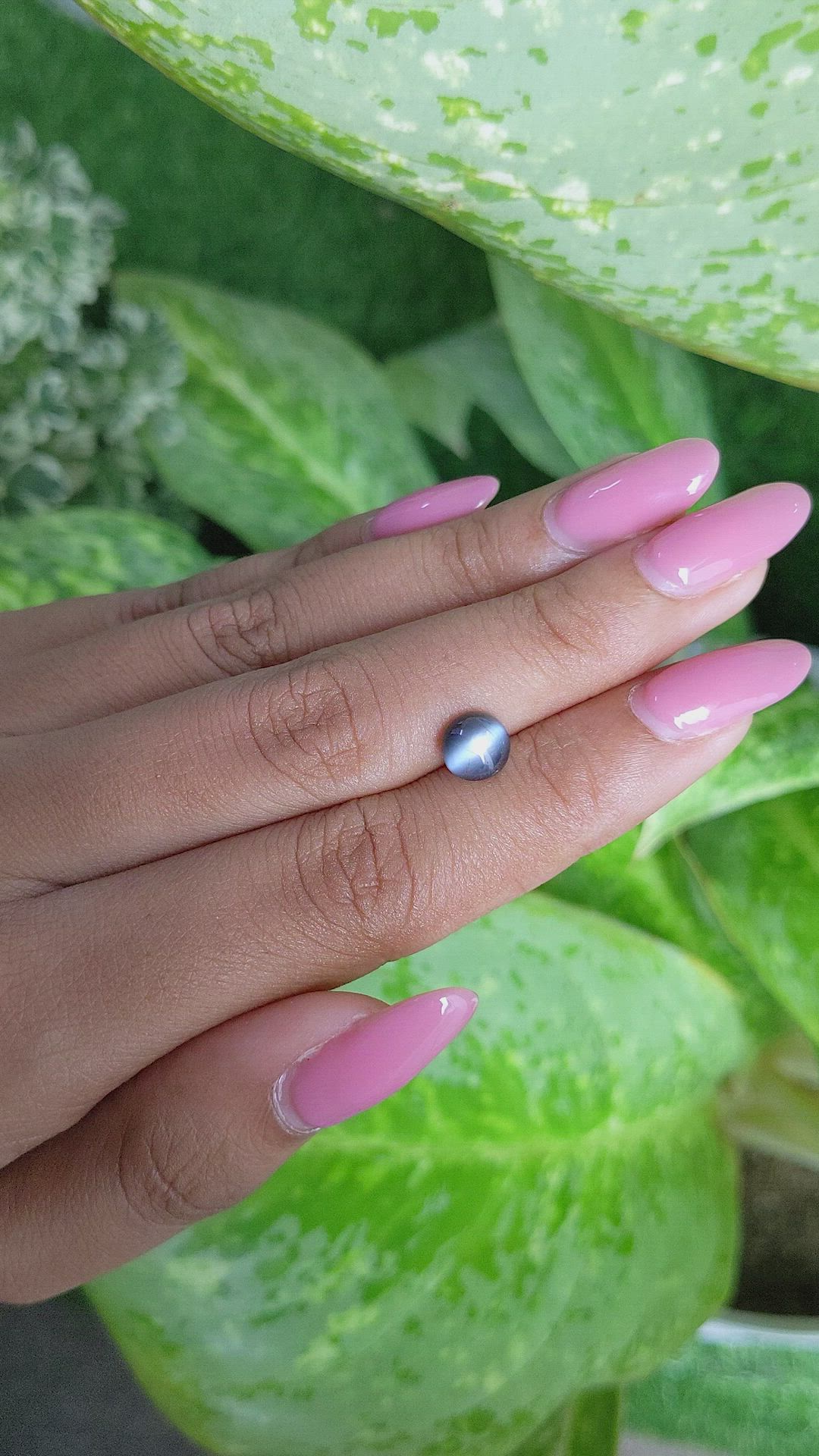 2.27 Ct. Cabochon Alexandrite from Madagascar Size Video