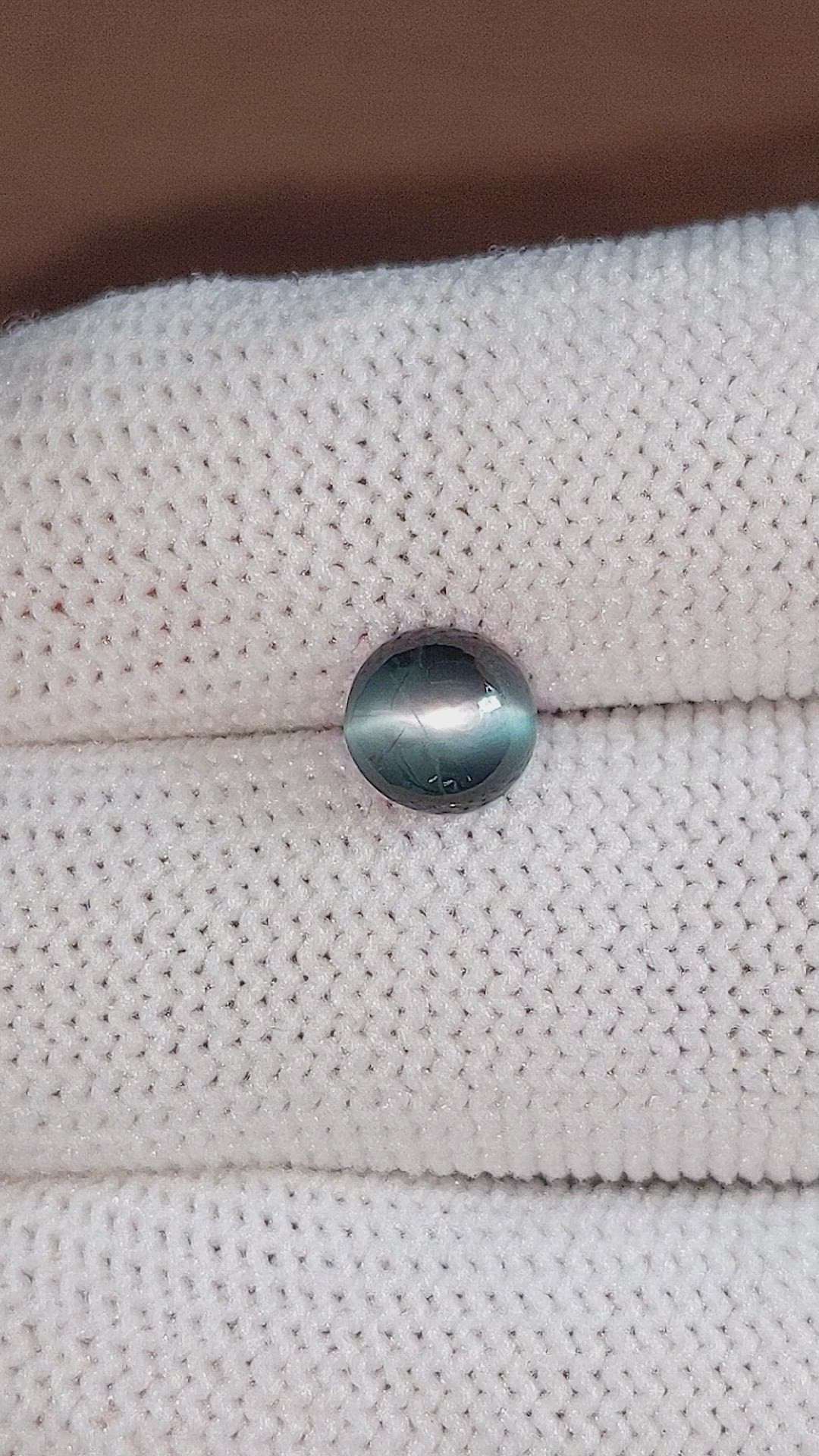 2.27 Ct. Cabochon Alexandrite from Madagascar Size Video