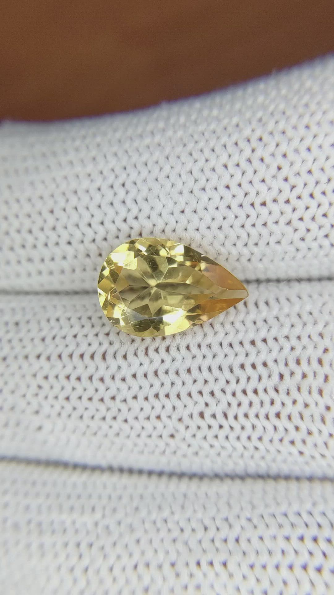 3.00 Ct. Citrine from Brazil Size Video