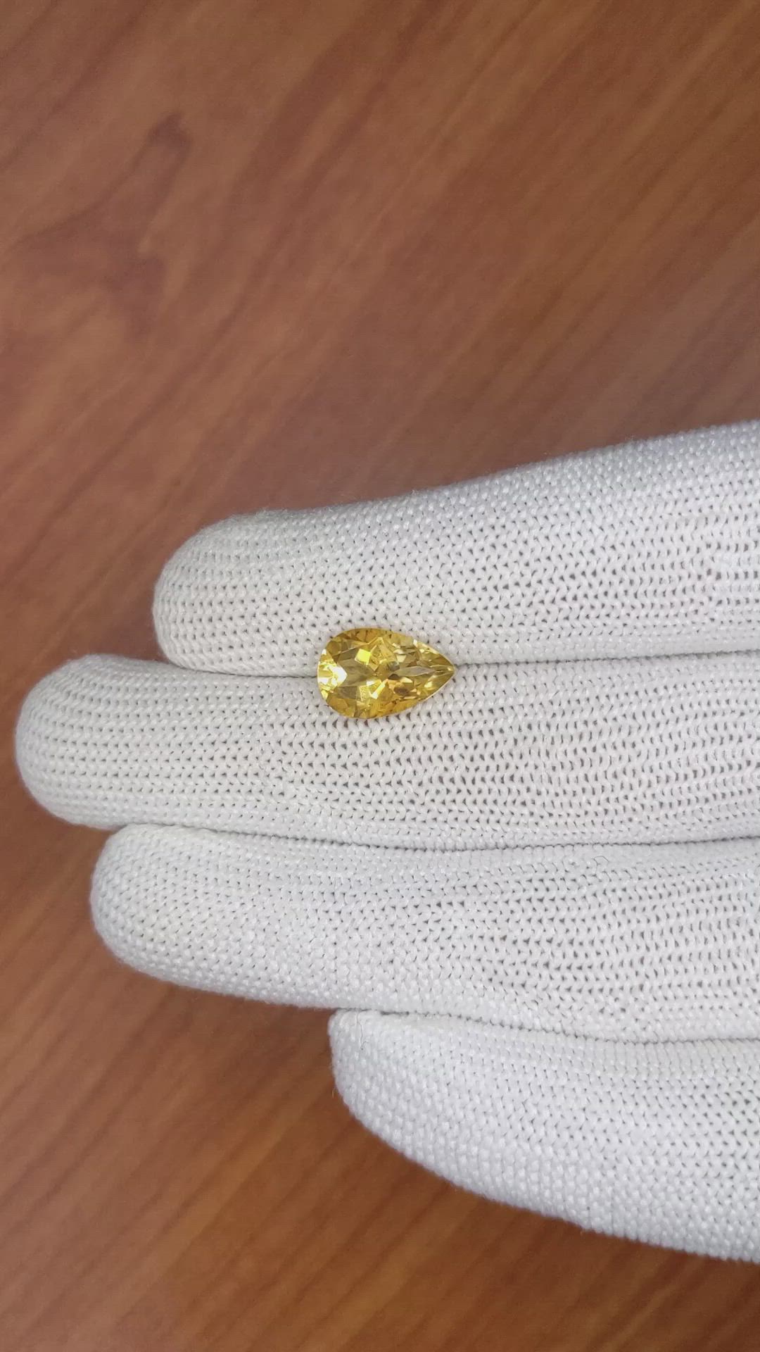 3.04 Ct. Citrine from Brazil Size Video