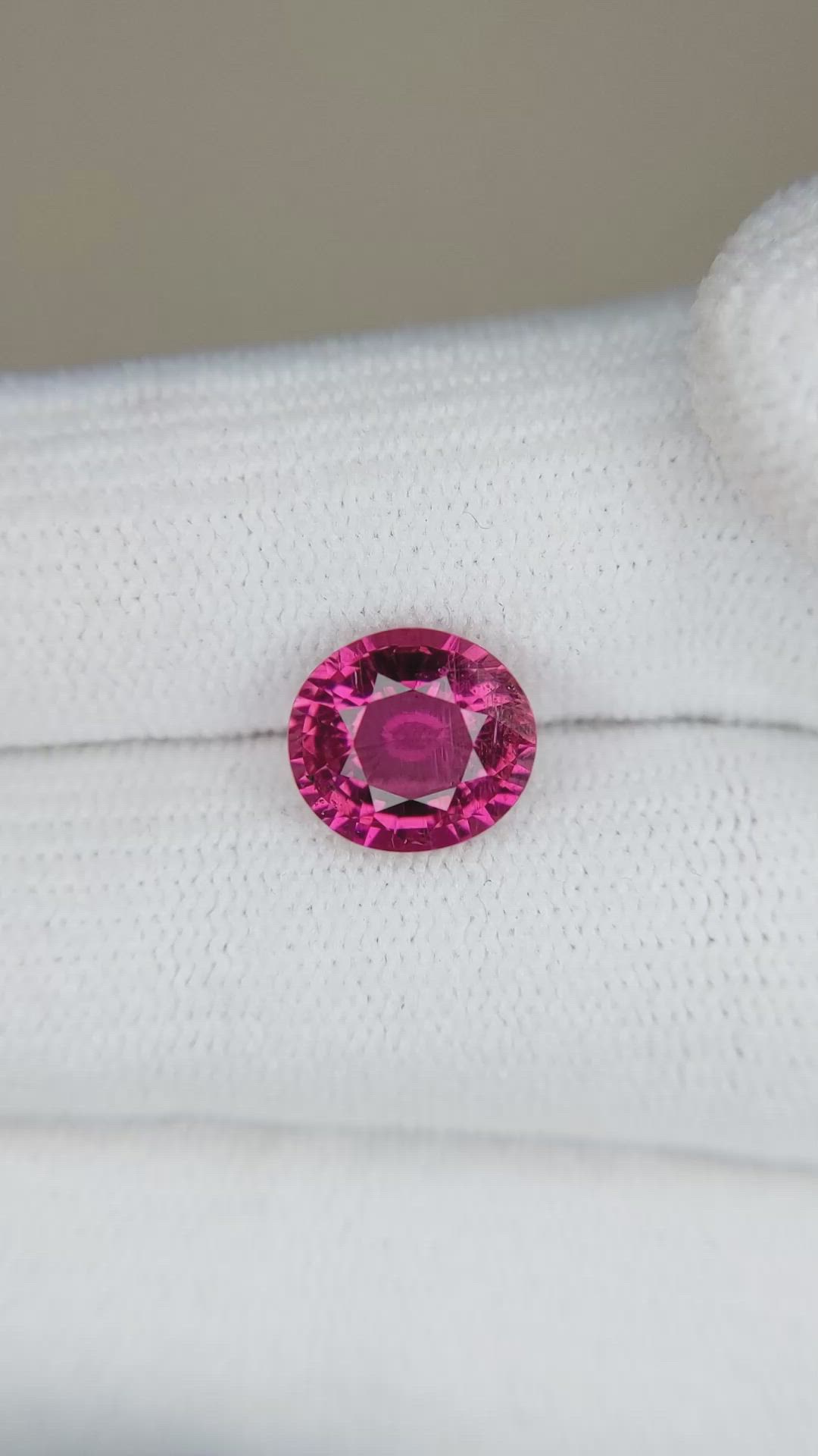 2.04 Ct. Rubellite Tourmaline from Mozambique Size Video