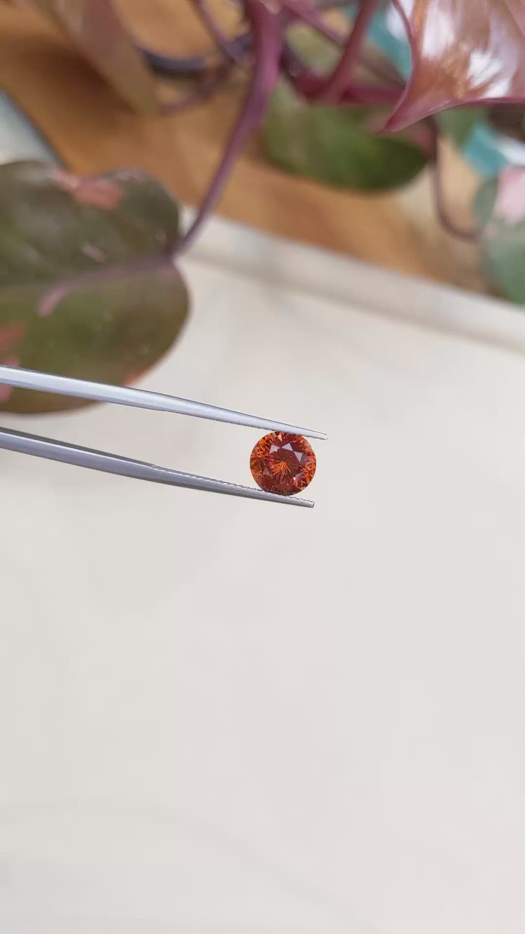 2.20 Ct. Spessartite Garnet from Mozambique Size Video