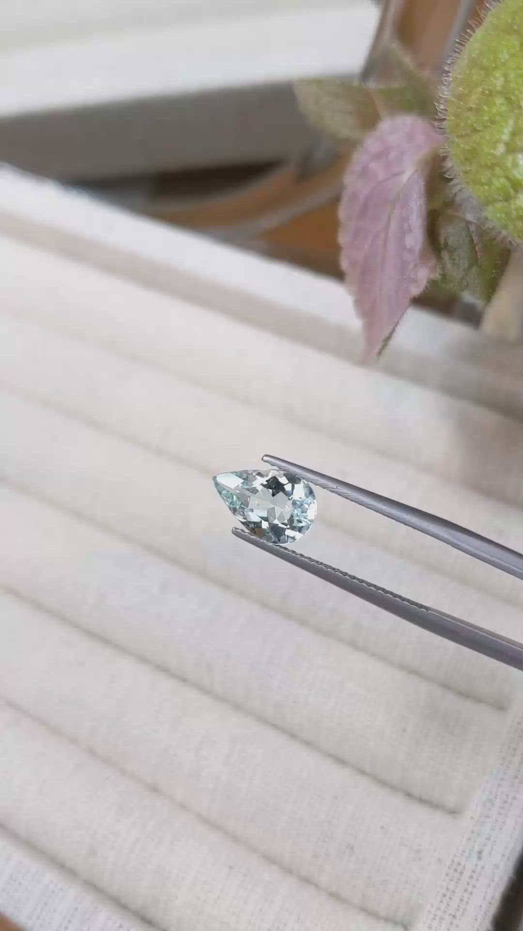 1.90 Ct. Aquamarine from Nigeria Size Video