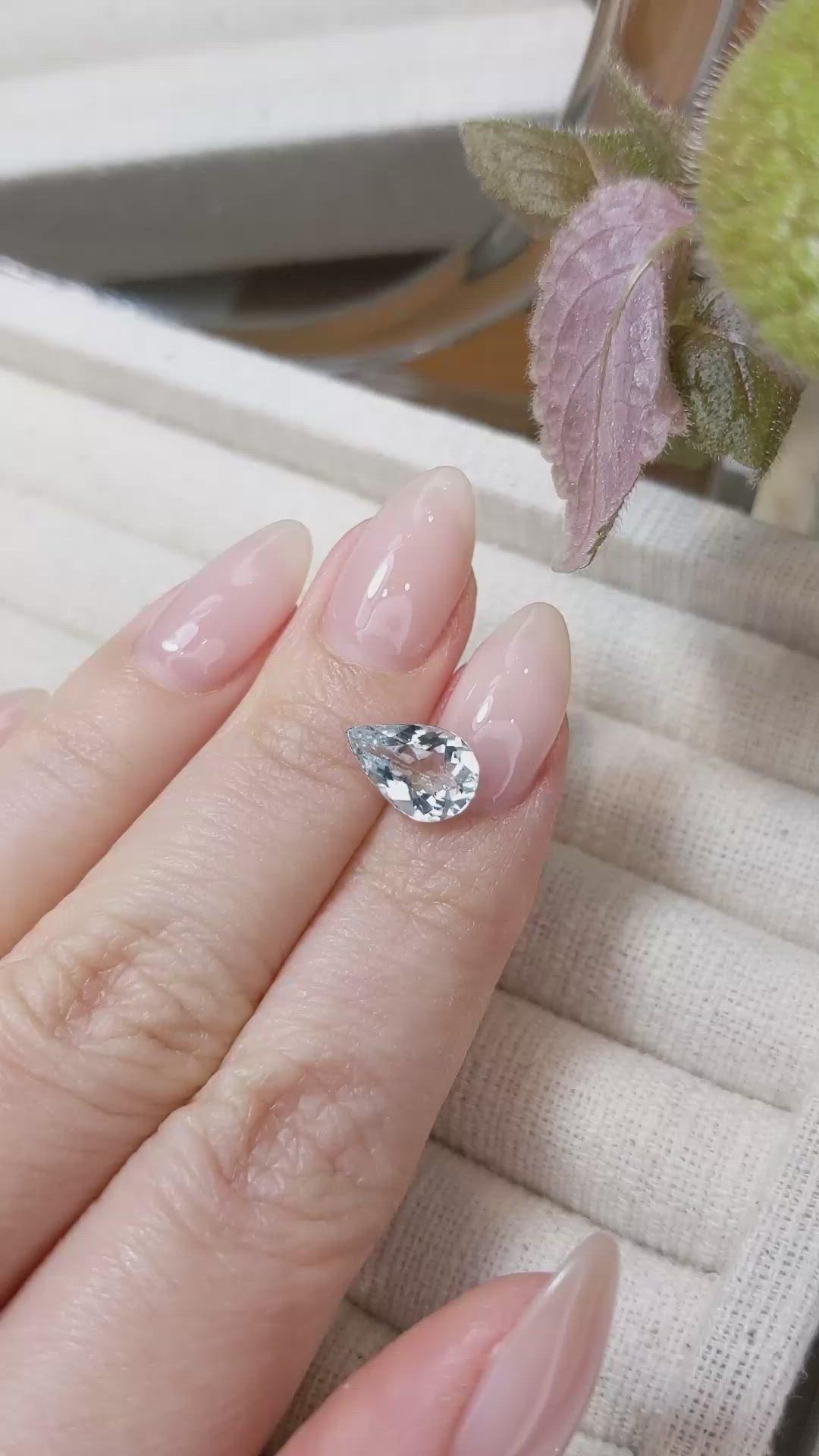 1.90 Ct. Aquamarine from Nigeria Size Video