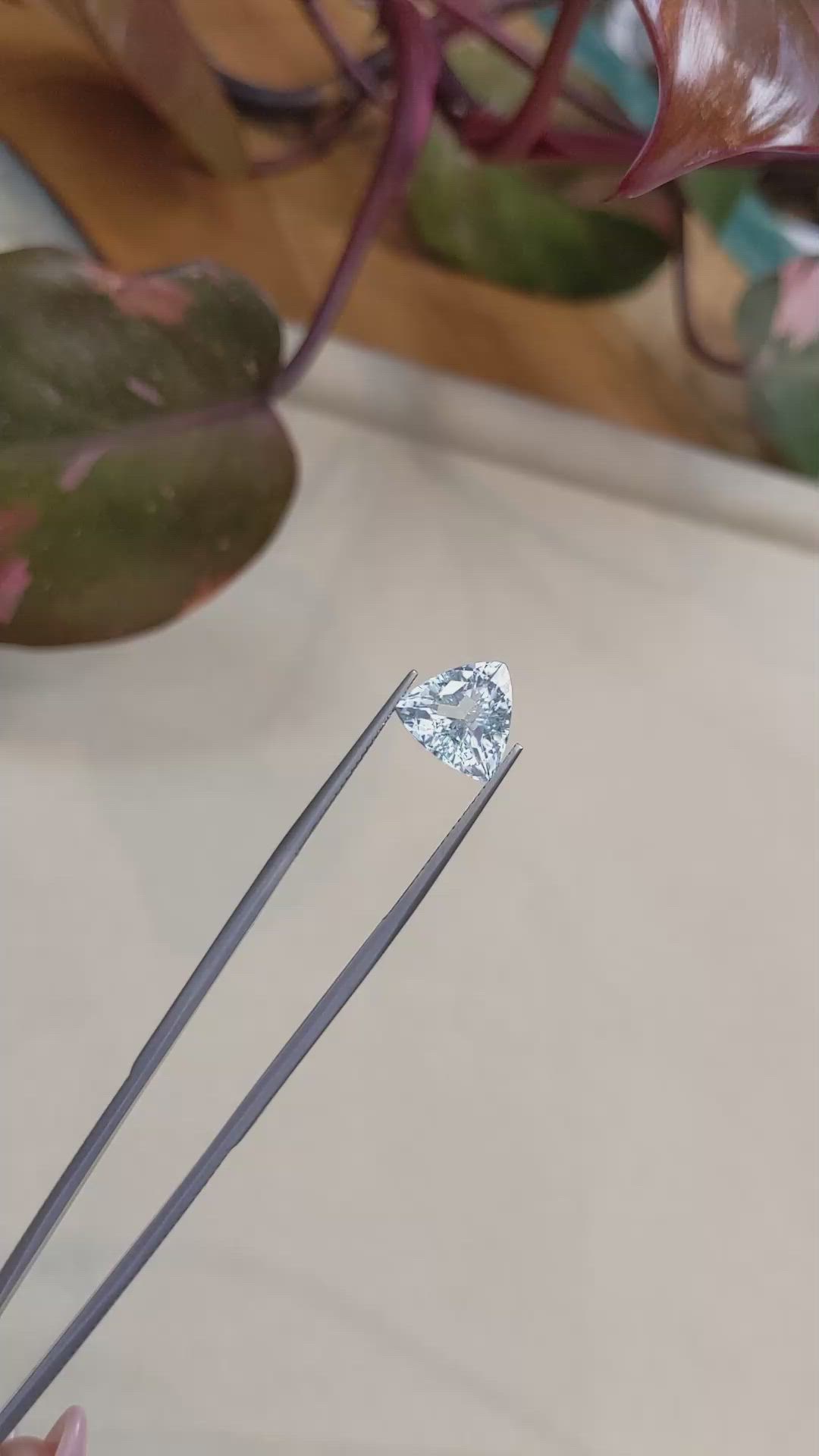 3.80 Ct. Aquamarine from Nigeria Size Video