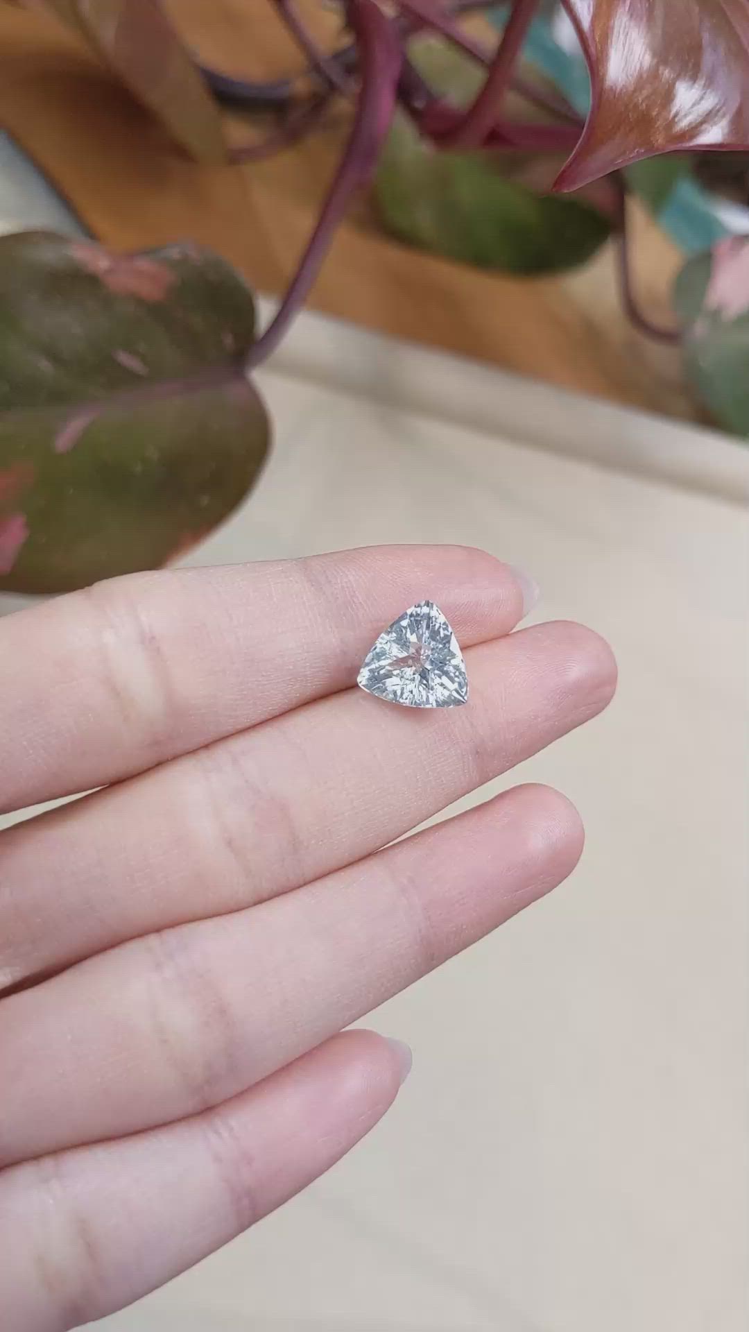 3.80 Ct. Aquamarine from Nigeria Size Video
