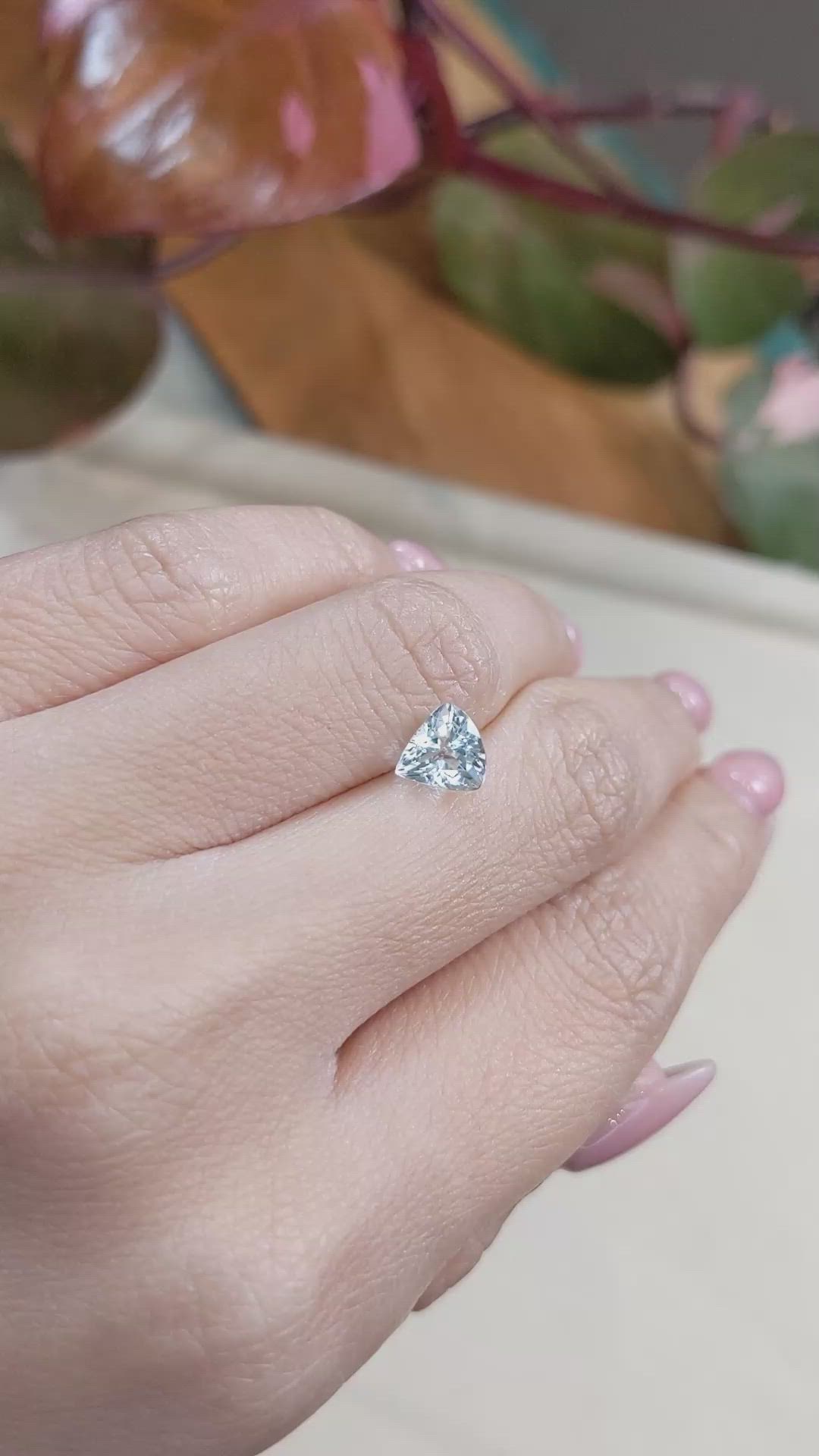 1.31 Ct. Aquamarine from Nigeria Size Video