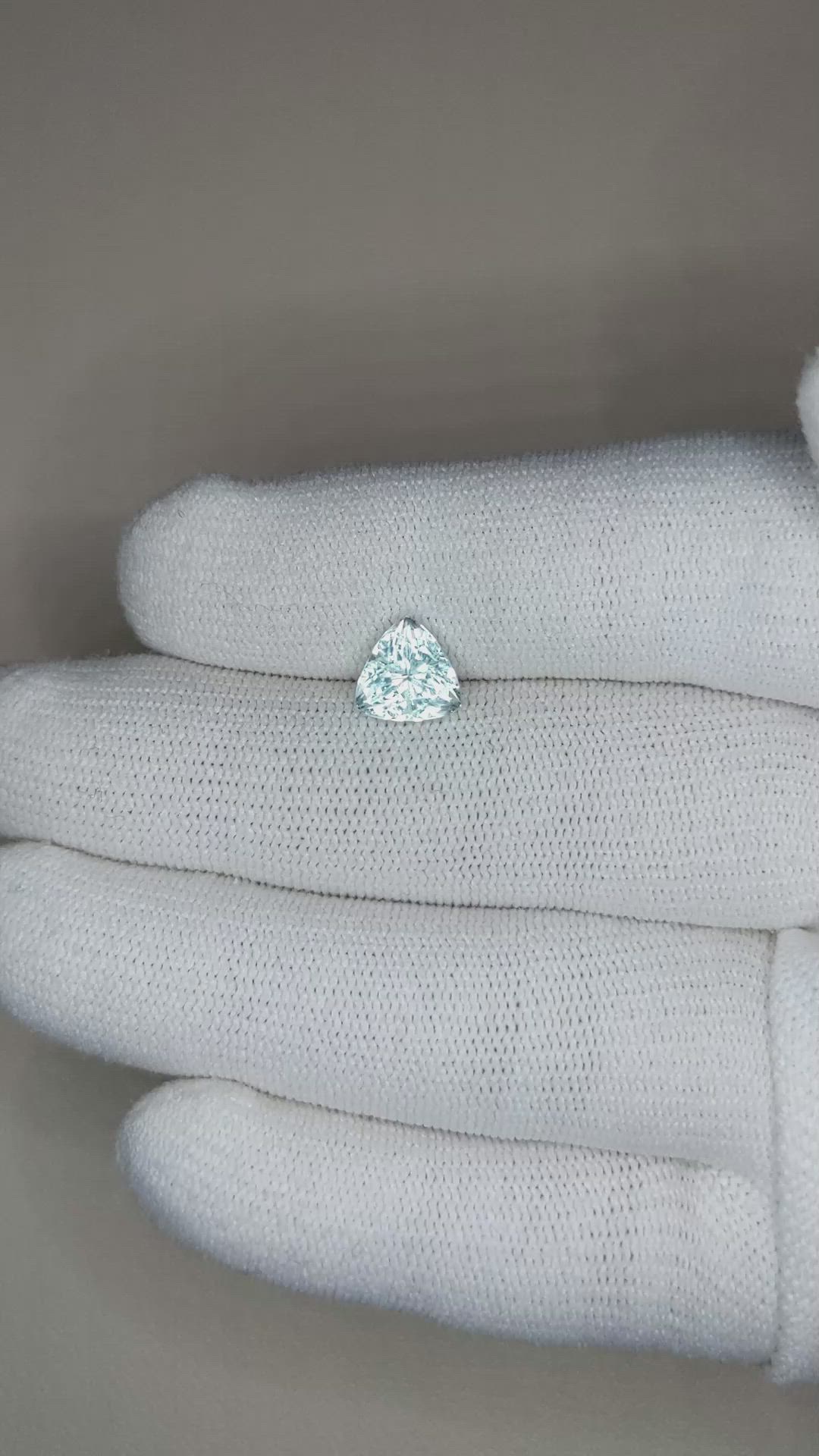 1.65 Ct. Aquamarine from Nigeria Size Video