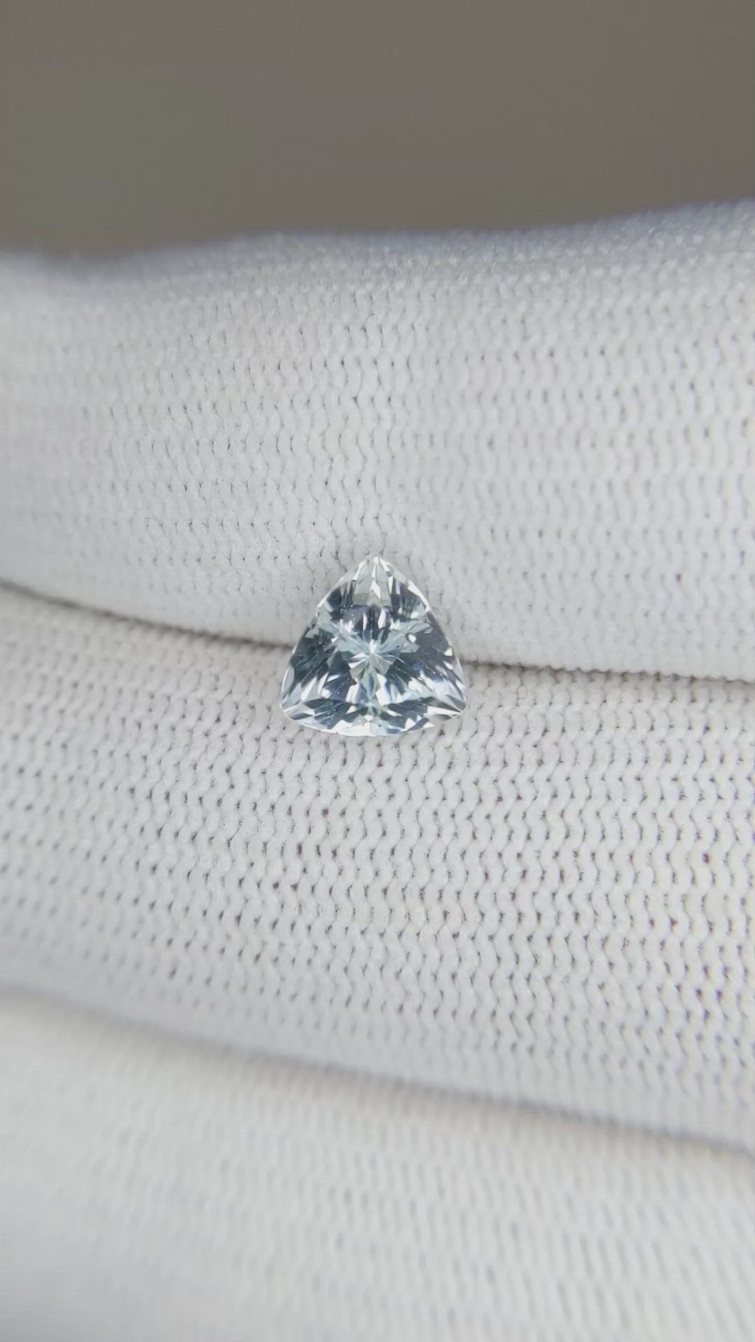 1.32 Ct. Aquamarine from Nigeria Size Video
