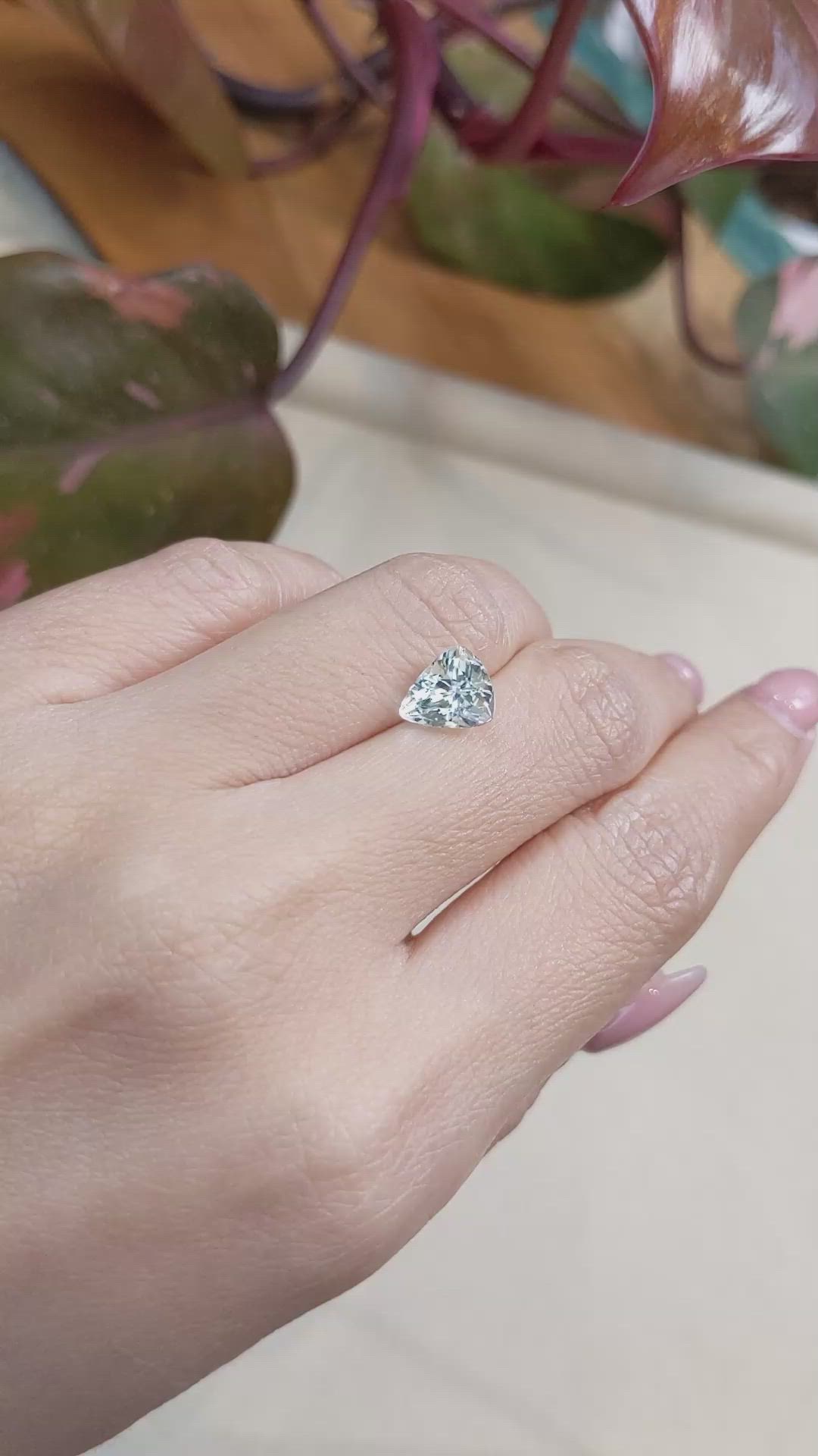 2.03 Ct. Aquamarine from Nigeria Size Video