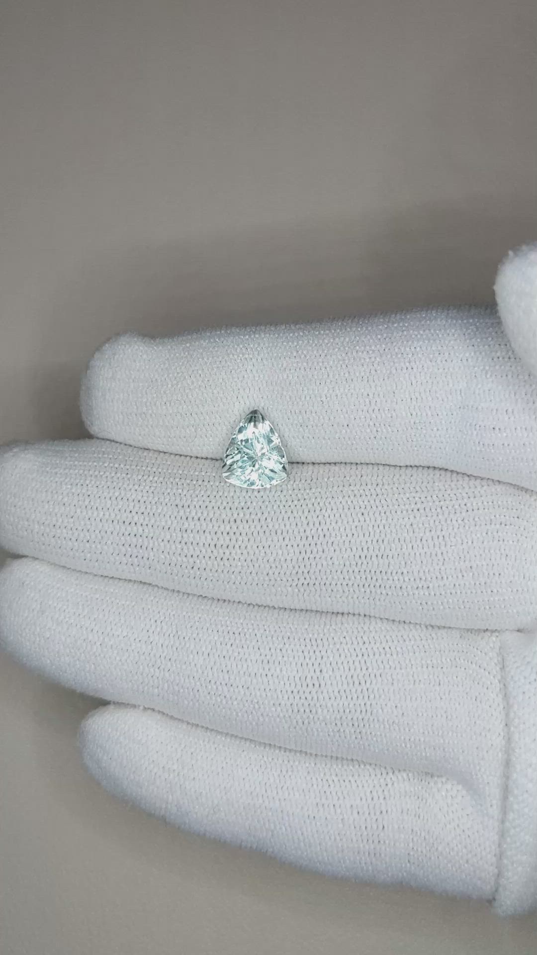 2.03 Ct. Aquamarine from Nigeria Size Video