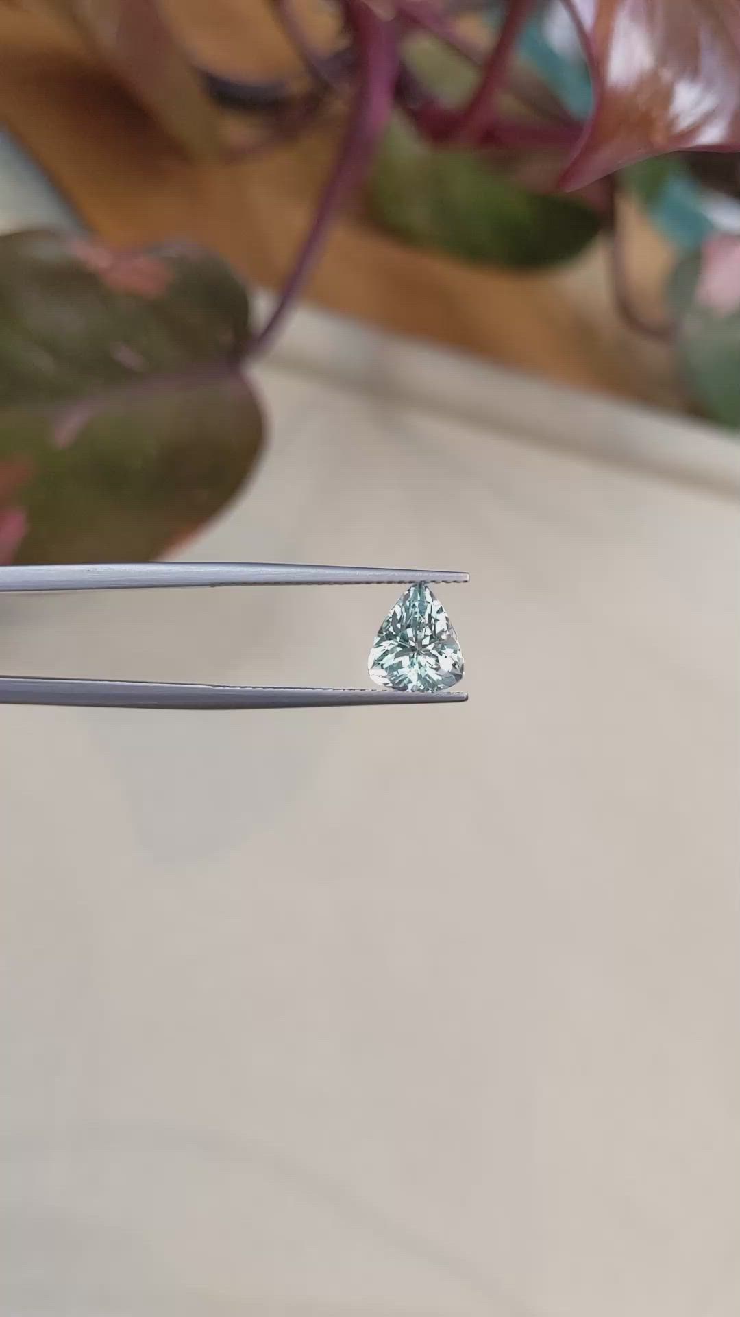 2.03 Ct. Aquamarine from Nigeria Size Video