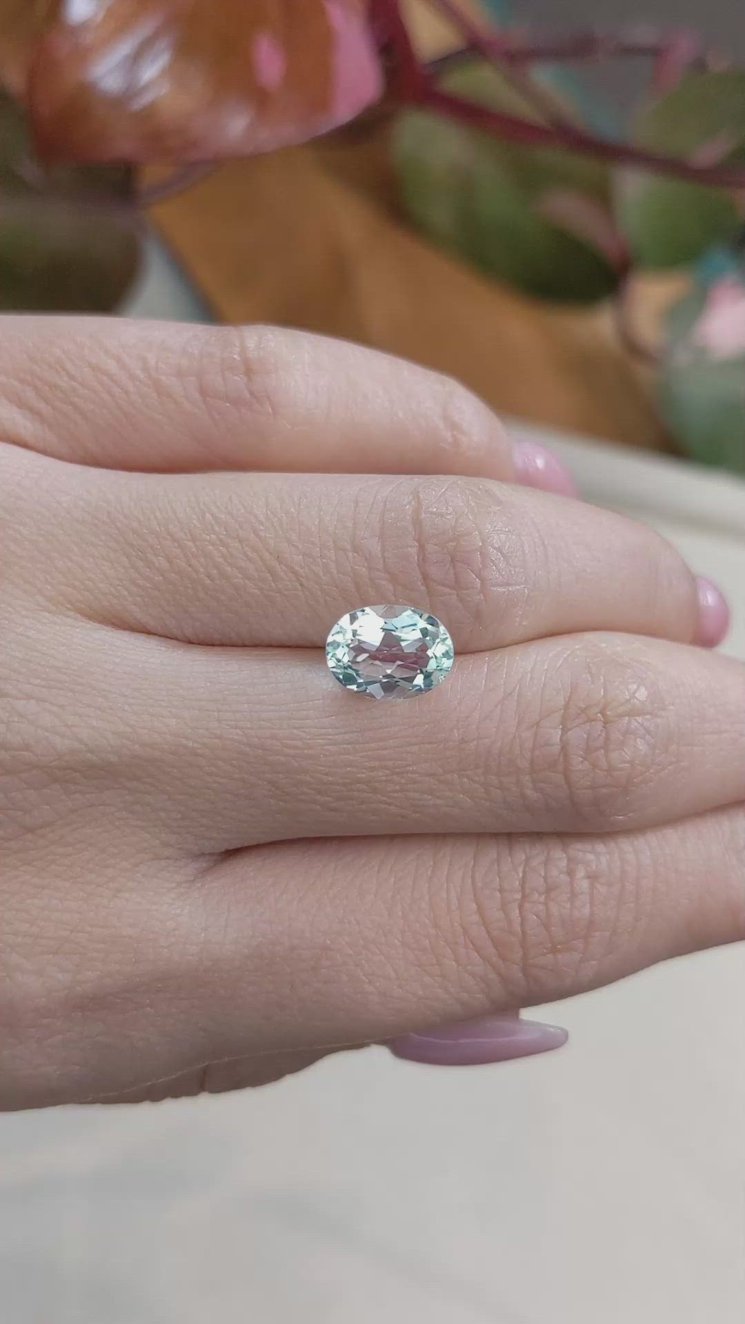 2.22 Ct. Beryl from Nigeria Size Video