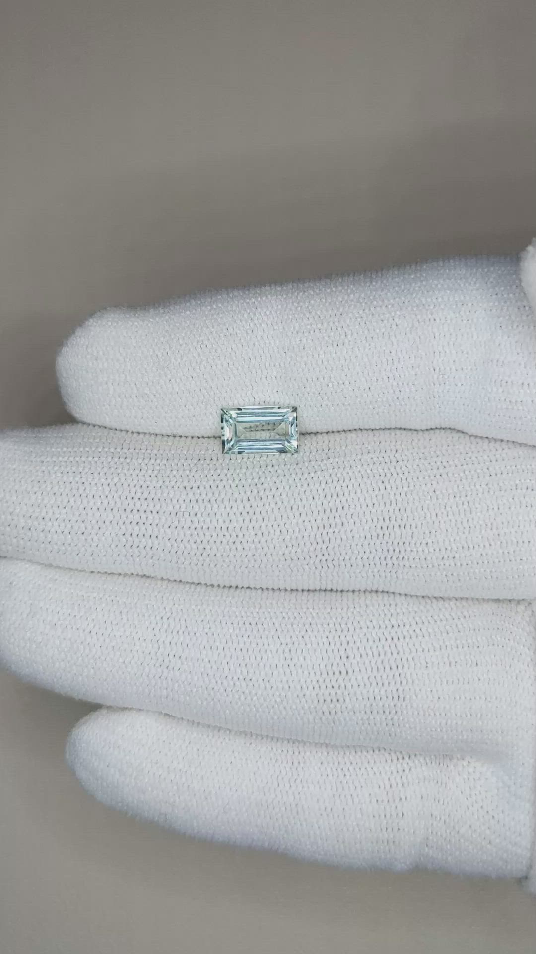 1.10 Ct. Beryl from Nigeria Size Video