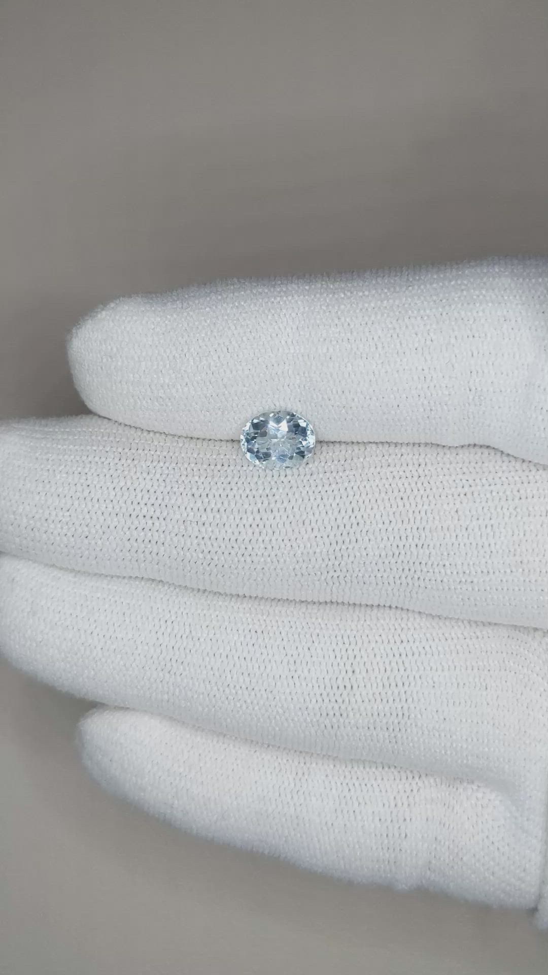 1.05 Ct. Beryl from Nigeria Size Video