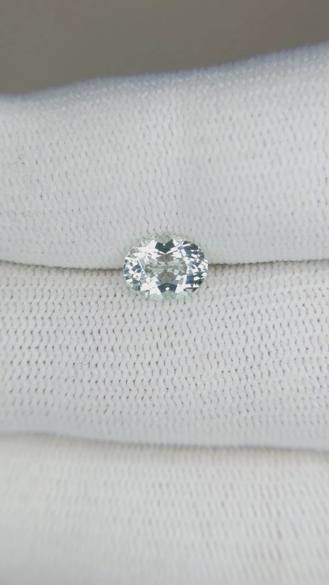 0.84 Ct. Beryl from Nigeria Size Video