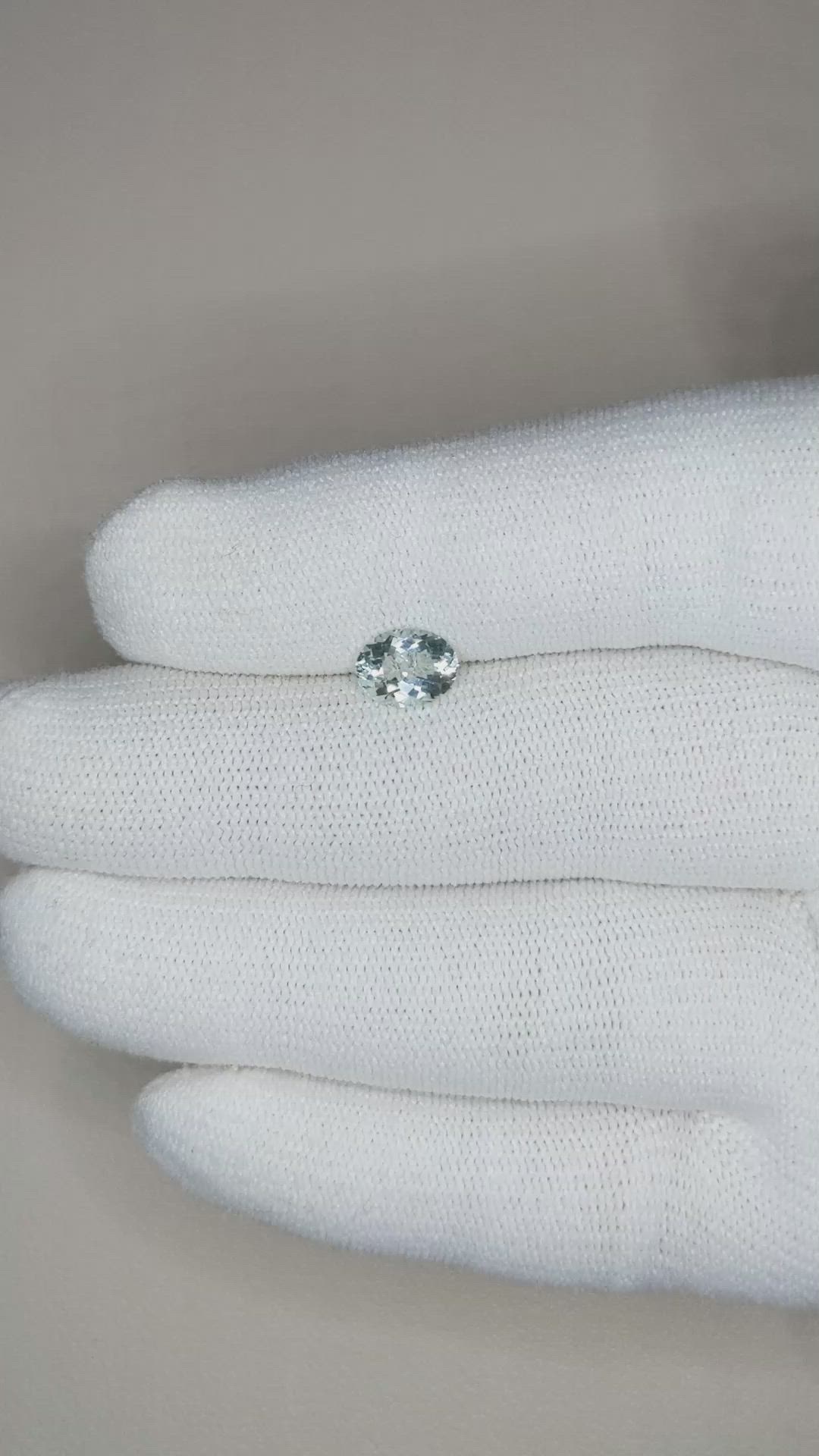 0.84 Ct. Beryl from Nigeria Size Video