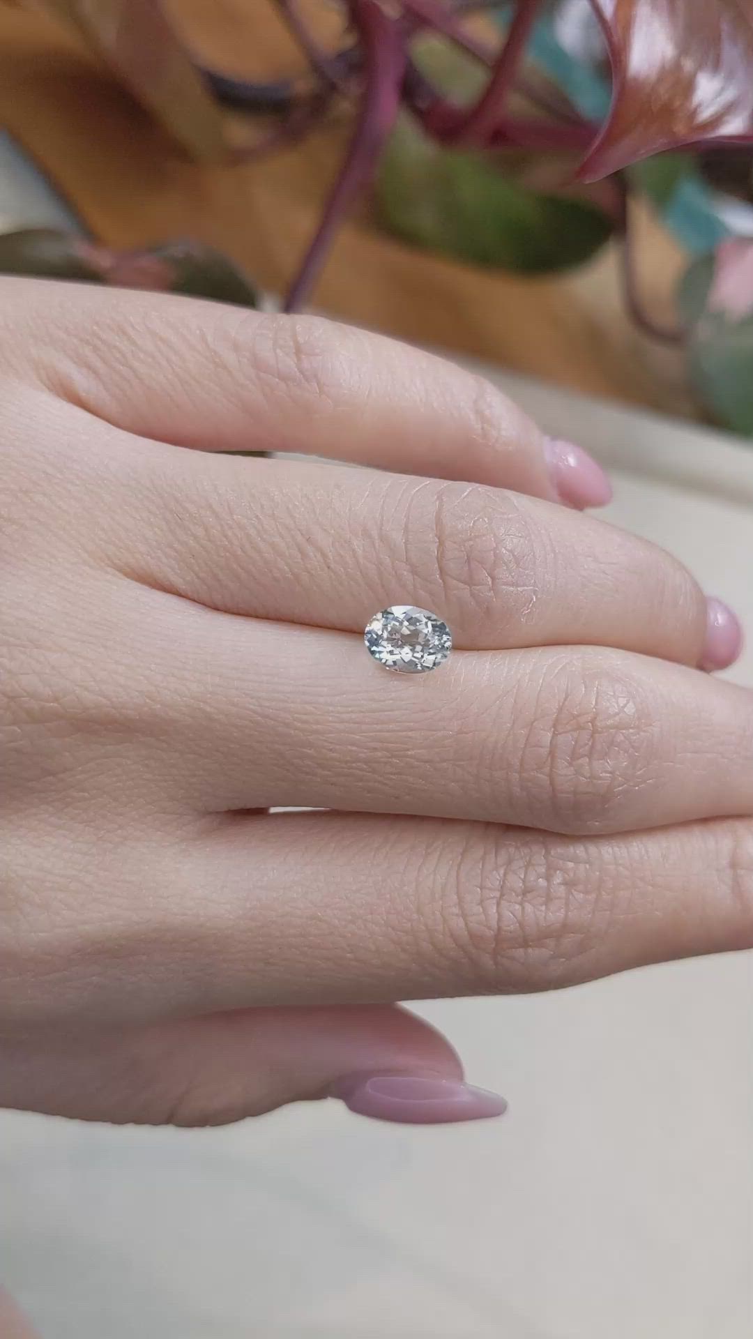 0.84 Ct. Beryl from Nigeria Size Video