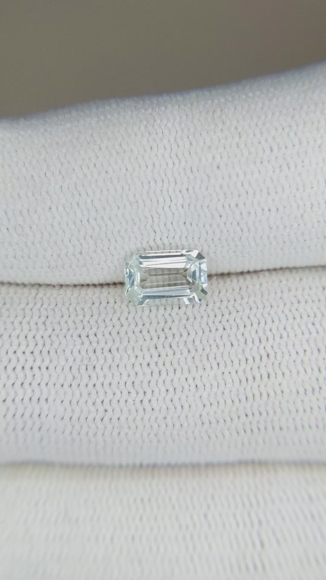 0.88 Ct. Beryl from Nigeria Size Video