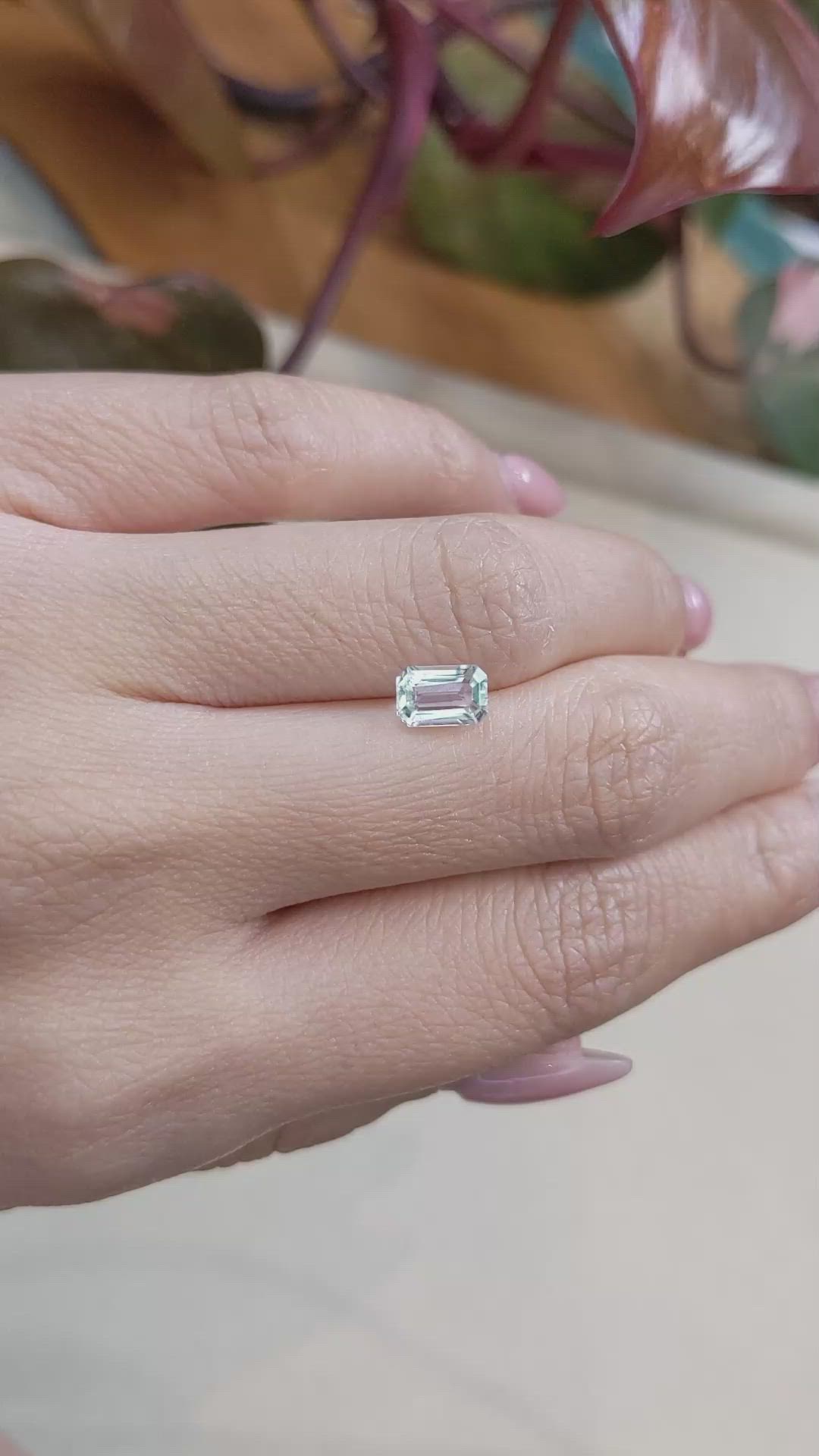 0.88 Ct. Beryl from Nigeria Size Video