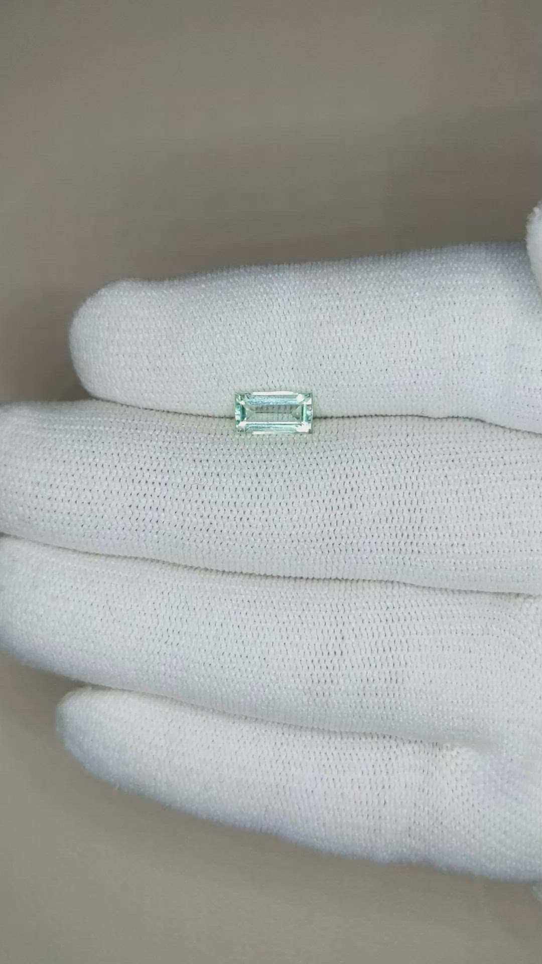 0.92 Ct. Beryl from Nigeria Size Video
