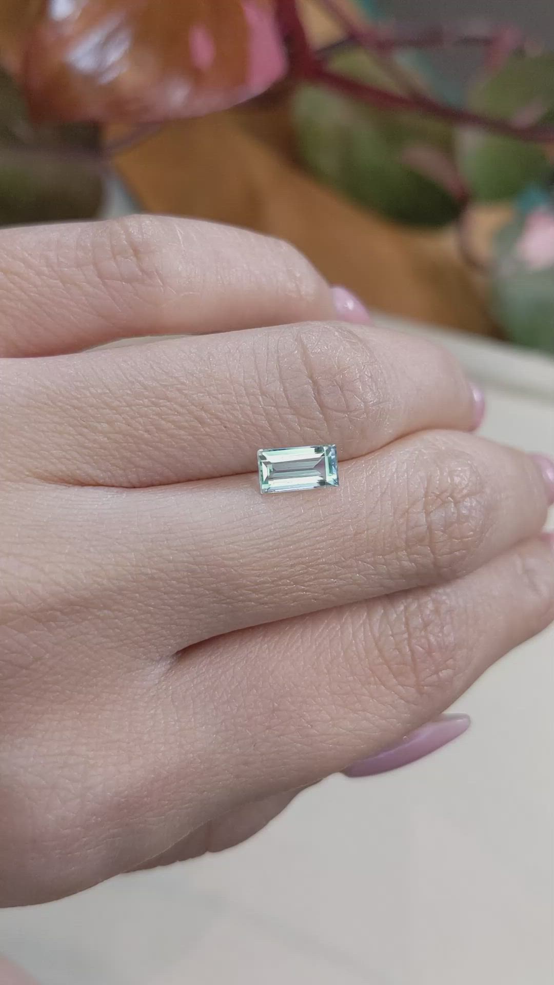 0.92 Ct. Beryl from Nigeria Size Video