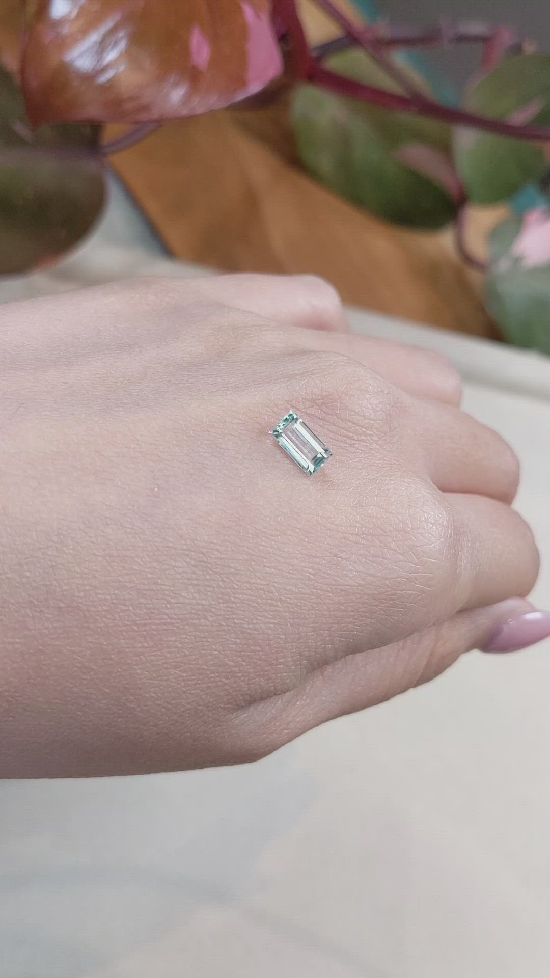 0.92 Ct. Beryl from Nigeria Size Video