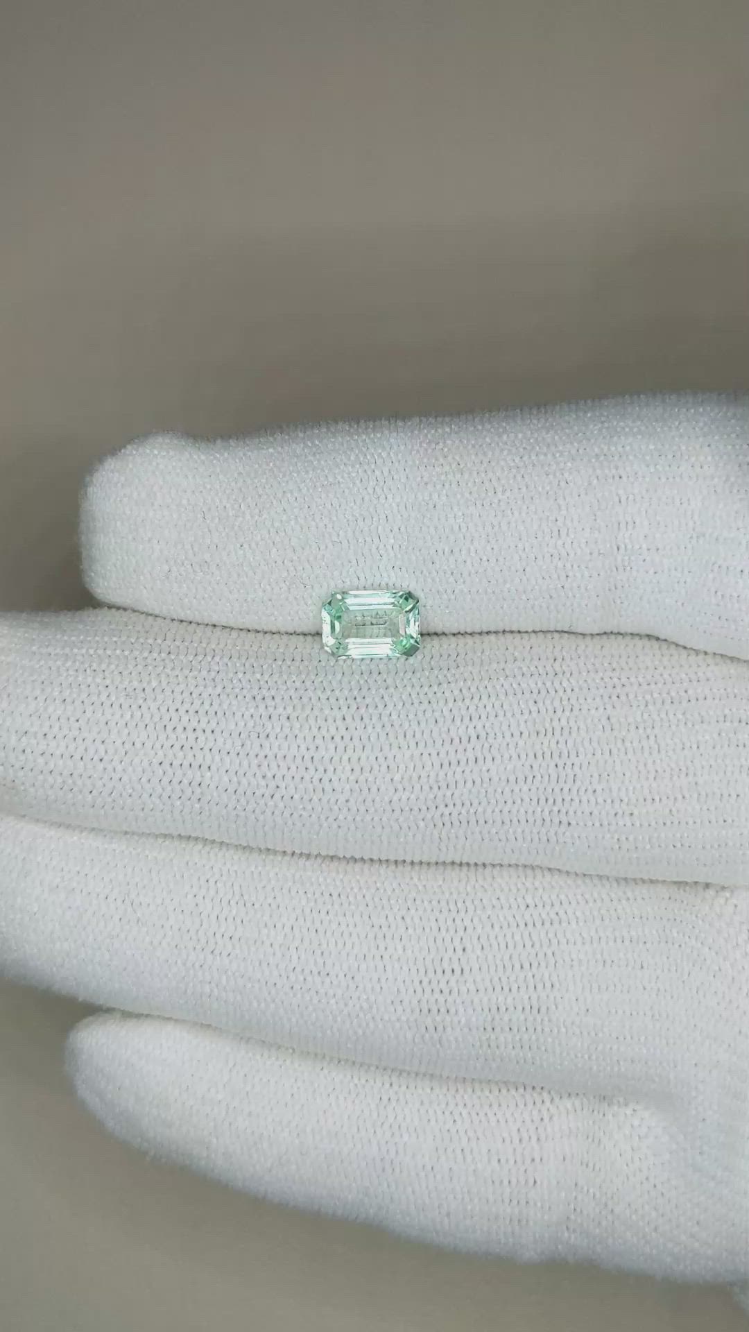 1.01 Ct. Beryl from Nigeria Size Video