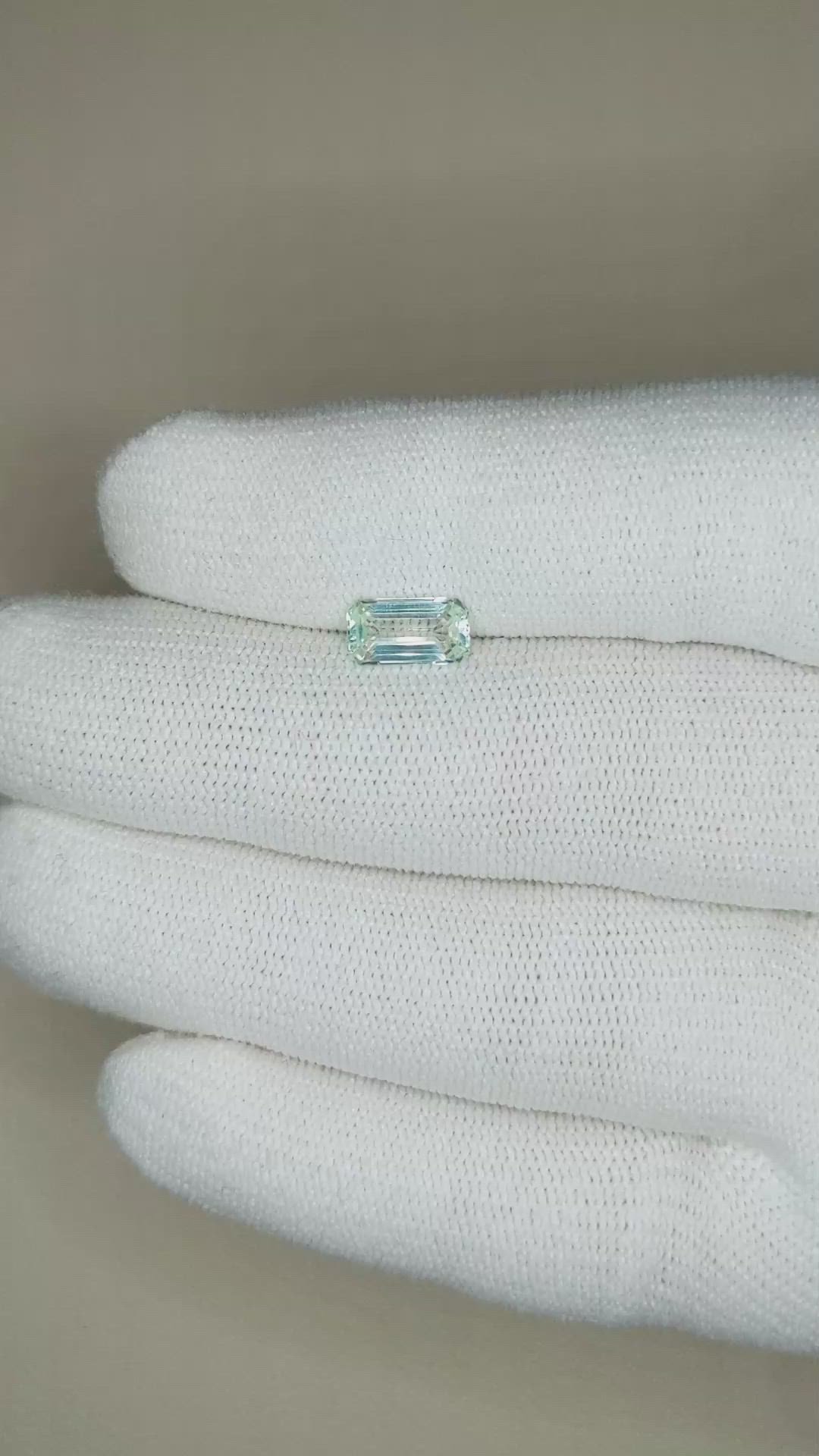 0.93 Ct. Beryl from Nigeria Size Video