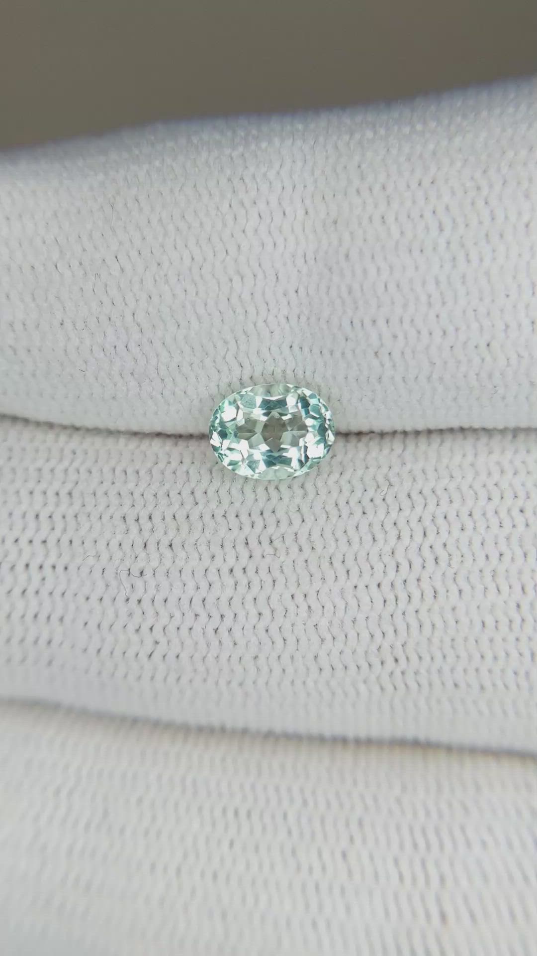 0.74 Ct. Beryl from Nigeria Size Video