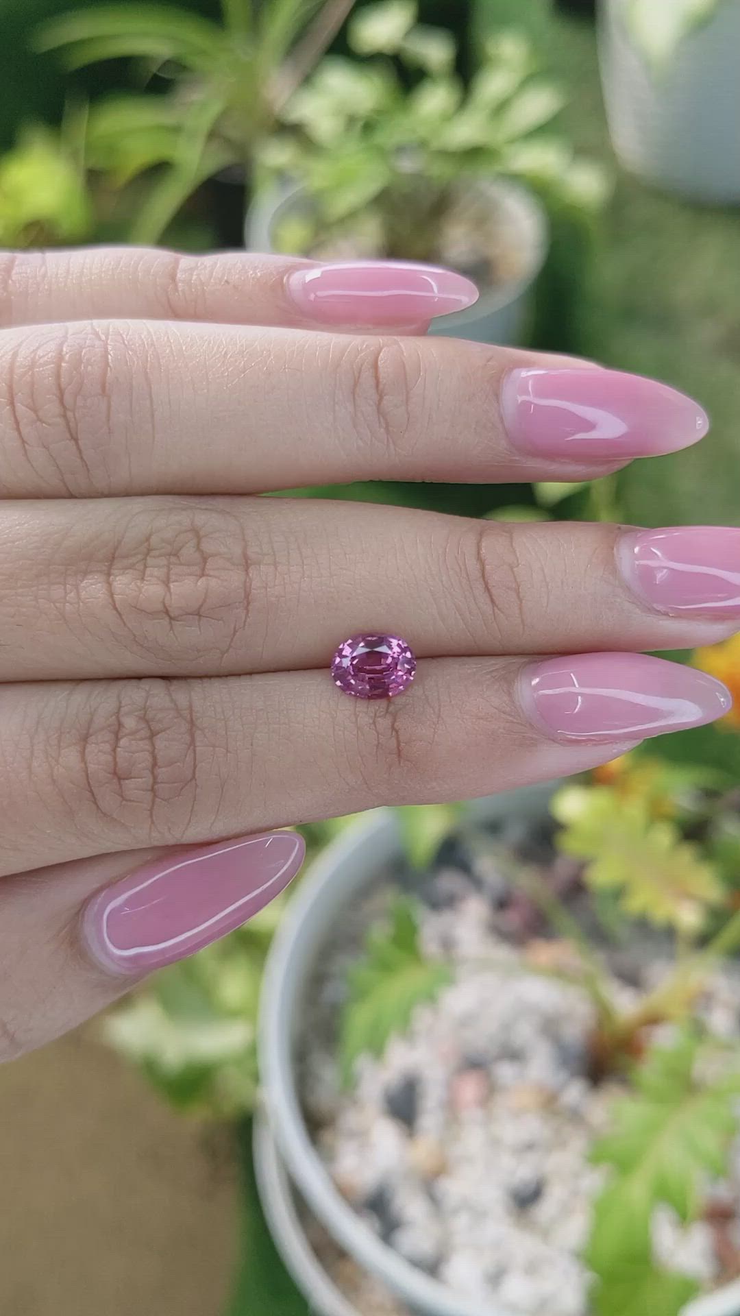 1.12 Ct. Spinel from Ceylon (Sri Lanka) Size Video