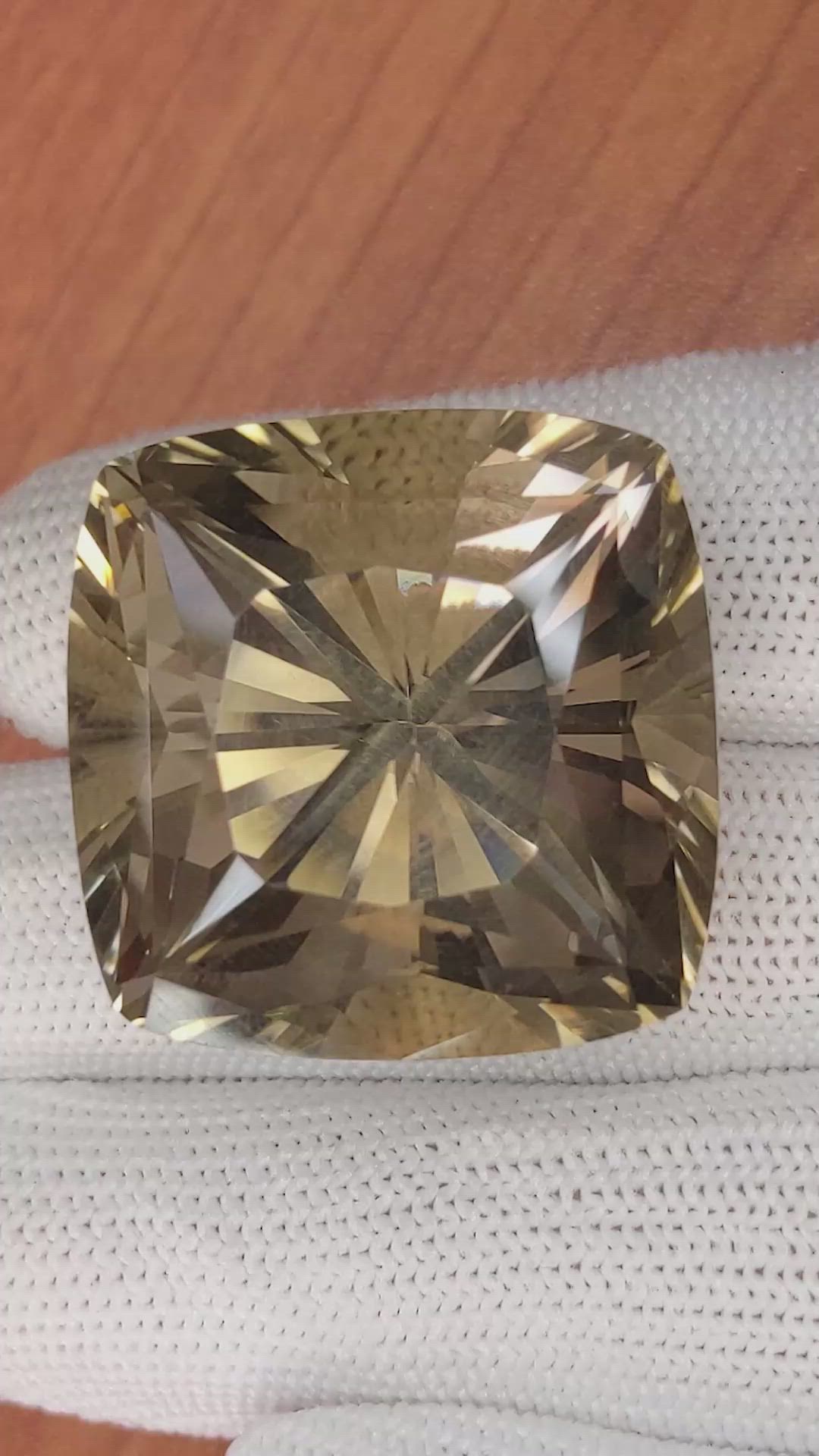 92.93 Ct. Smokey Quartz from Ceylon (Sri Lanka) Size Video