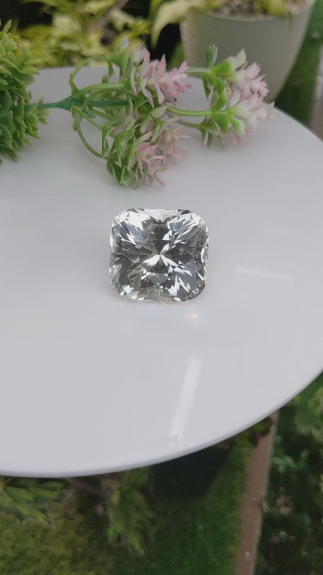 143.17 Ct. Topaz from Ceylon (Sri Lanka) Size Video
