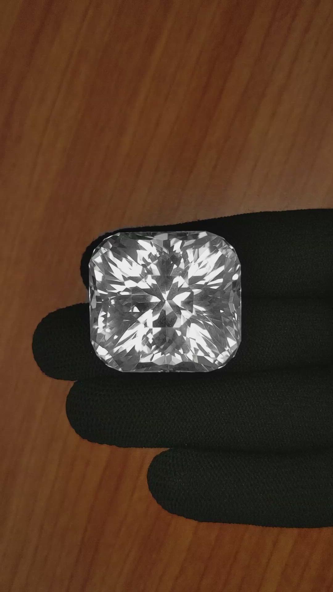 143.17 Ct. Topaz from Ceylon (Sri Lanka) Size Video