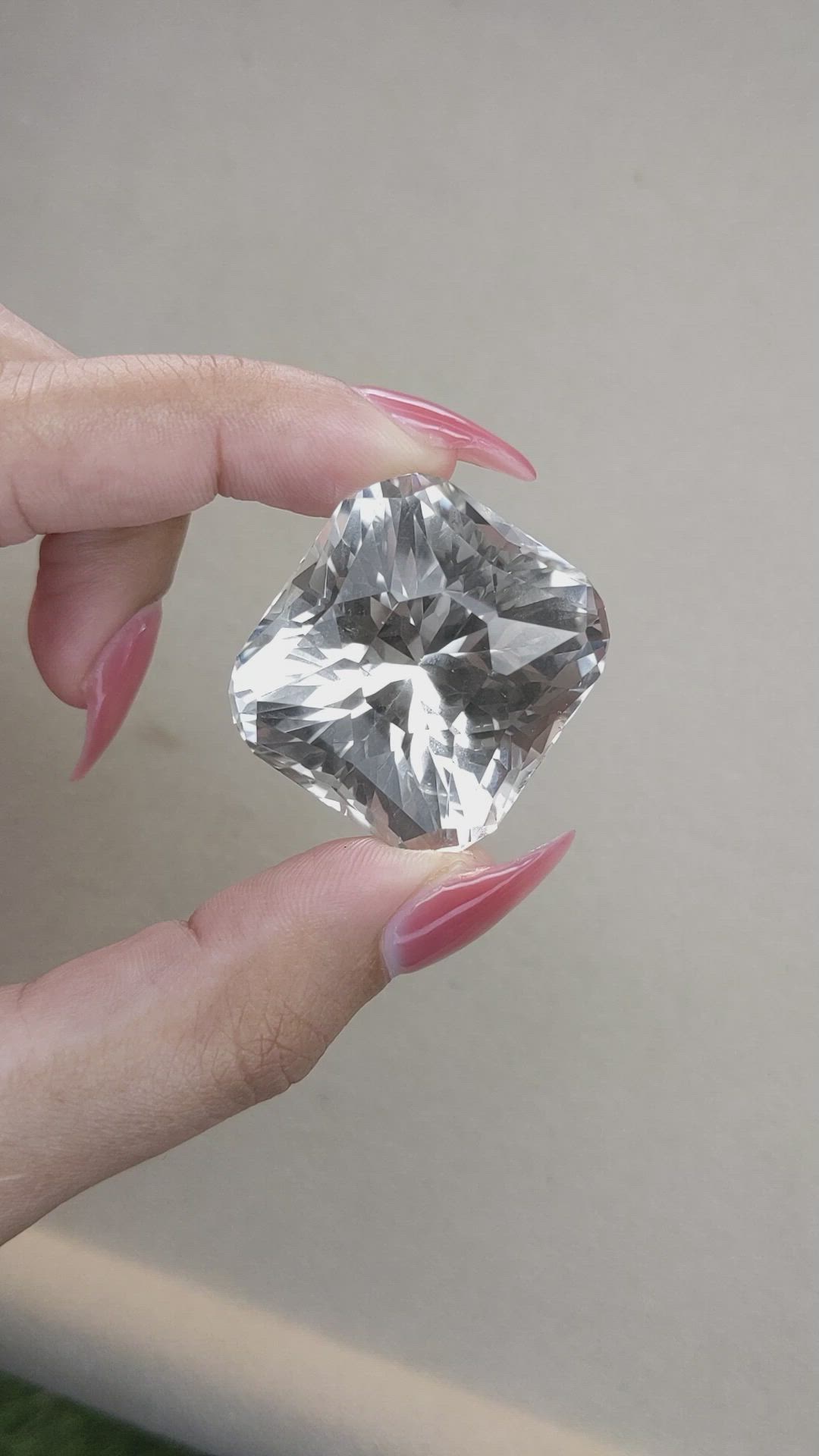143.17 Ct. Topaz from Ceylon (Sri Lanka) Size Video