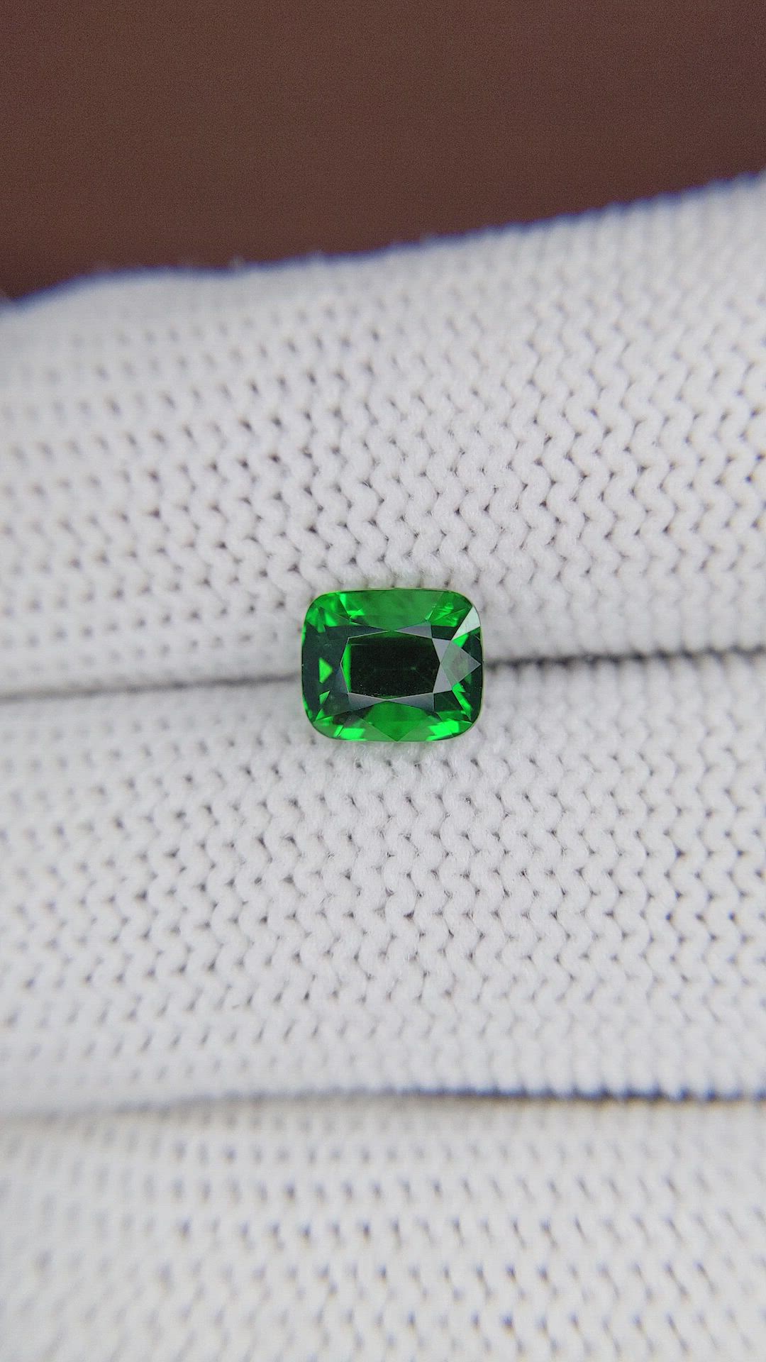 1.99 Ct. Tsavorite Garnet from Tanzania Size Video