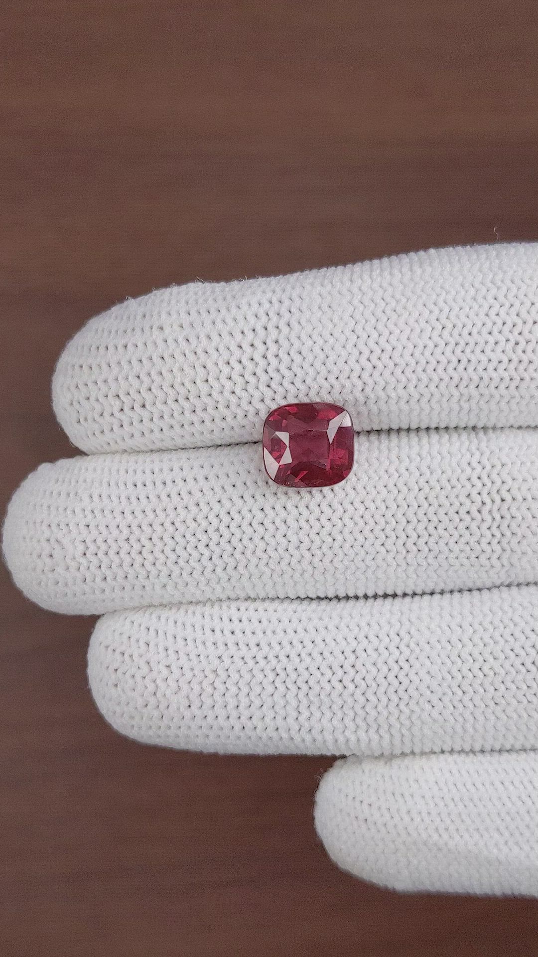 4.10 Ct. Cabochon Garnet from Tanzania Size Video