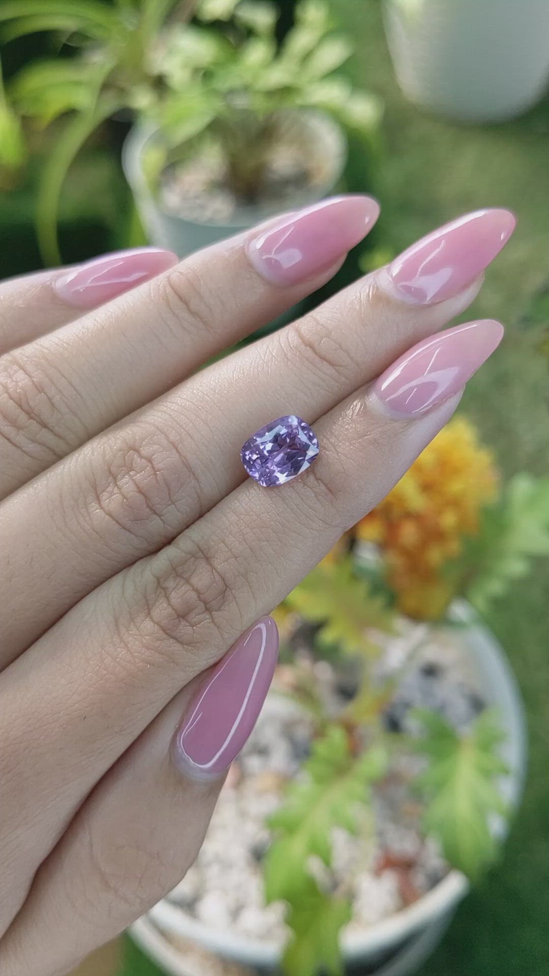 2.50 Ct. Spinel from Ceylon (Sri Lanka) Size Video
