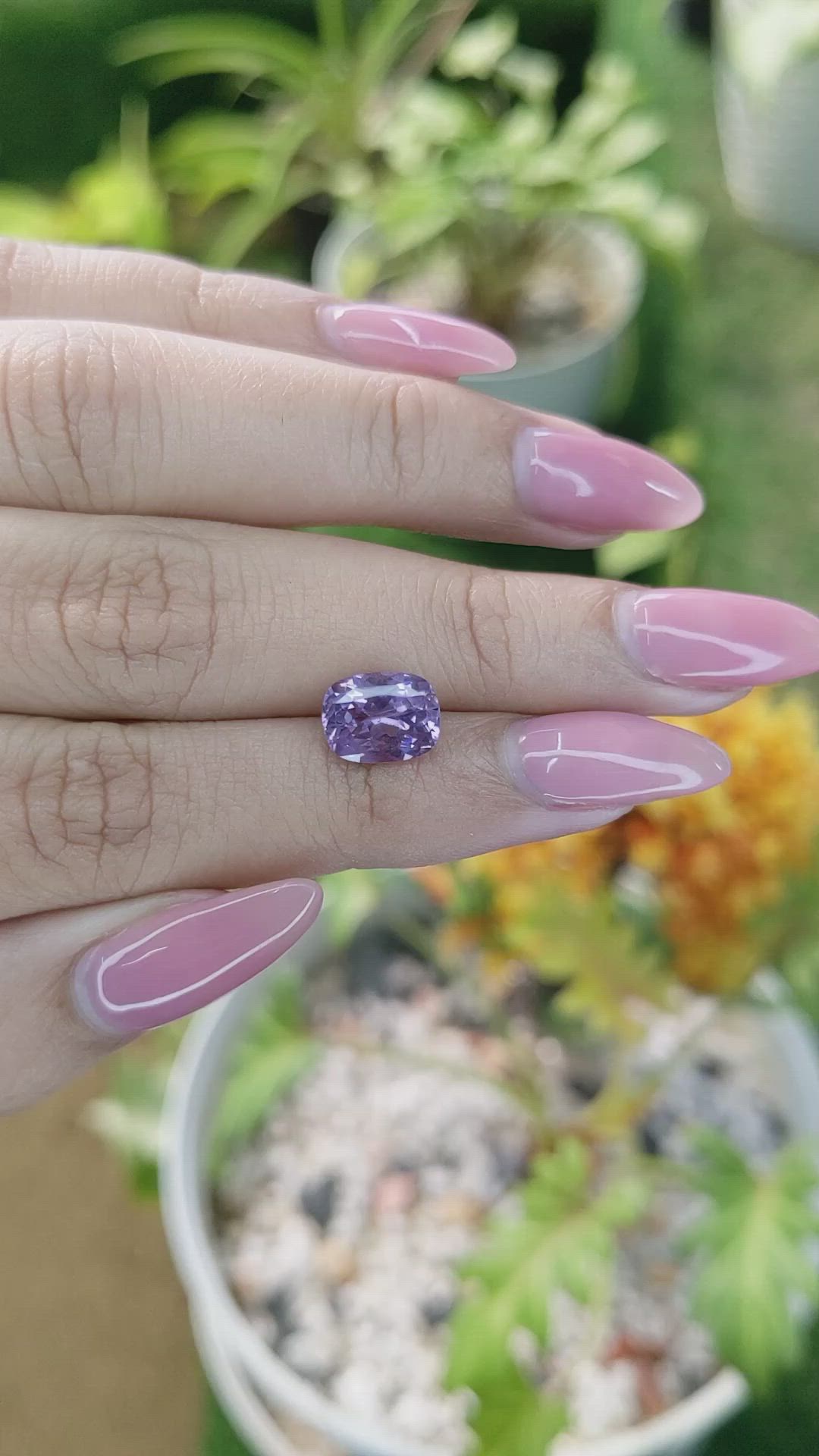 2.50 Ct. Spinel from Ceylon (Sri Lanka) Size Video