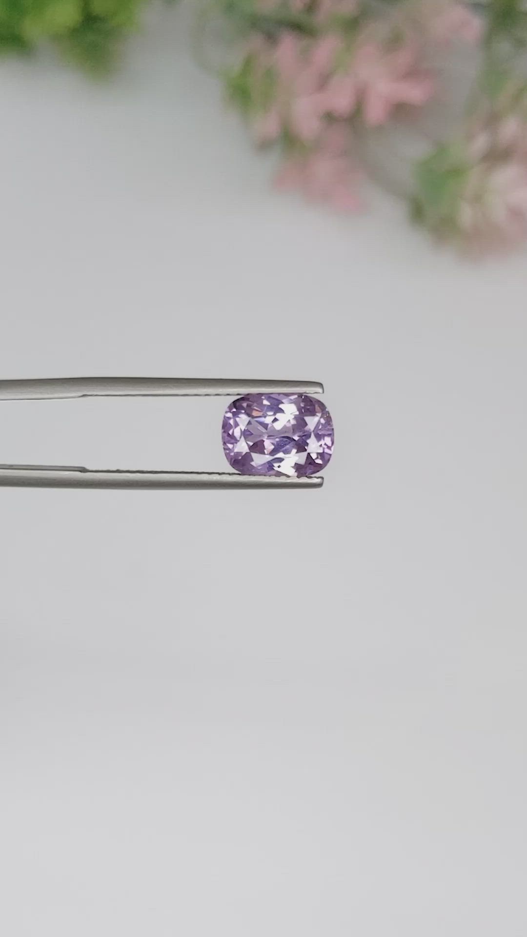 2.50 Ct. Spinel from Ceylon (Sri Lanka) Size Video