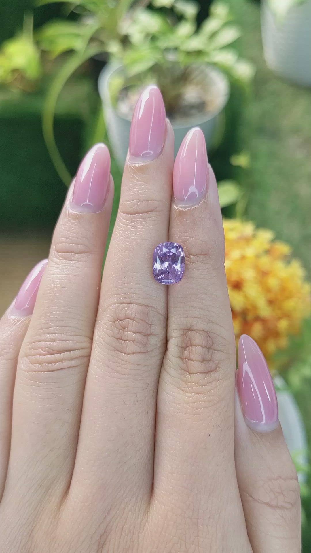 2.50 Ct. Spinel from Ceylon (Sri Lanka) Size Video