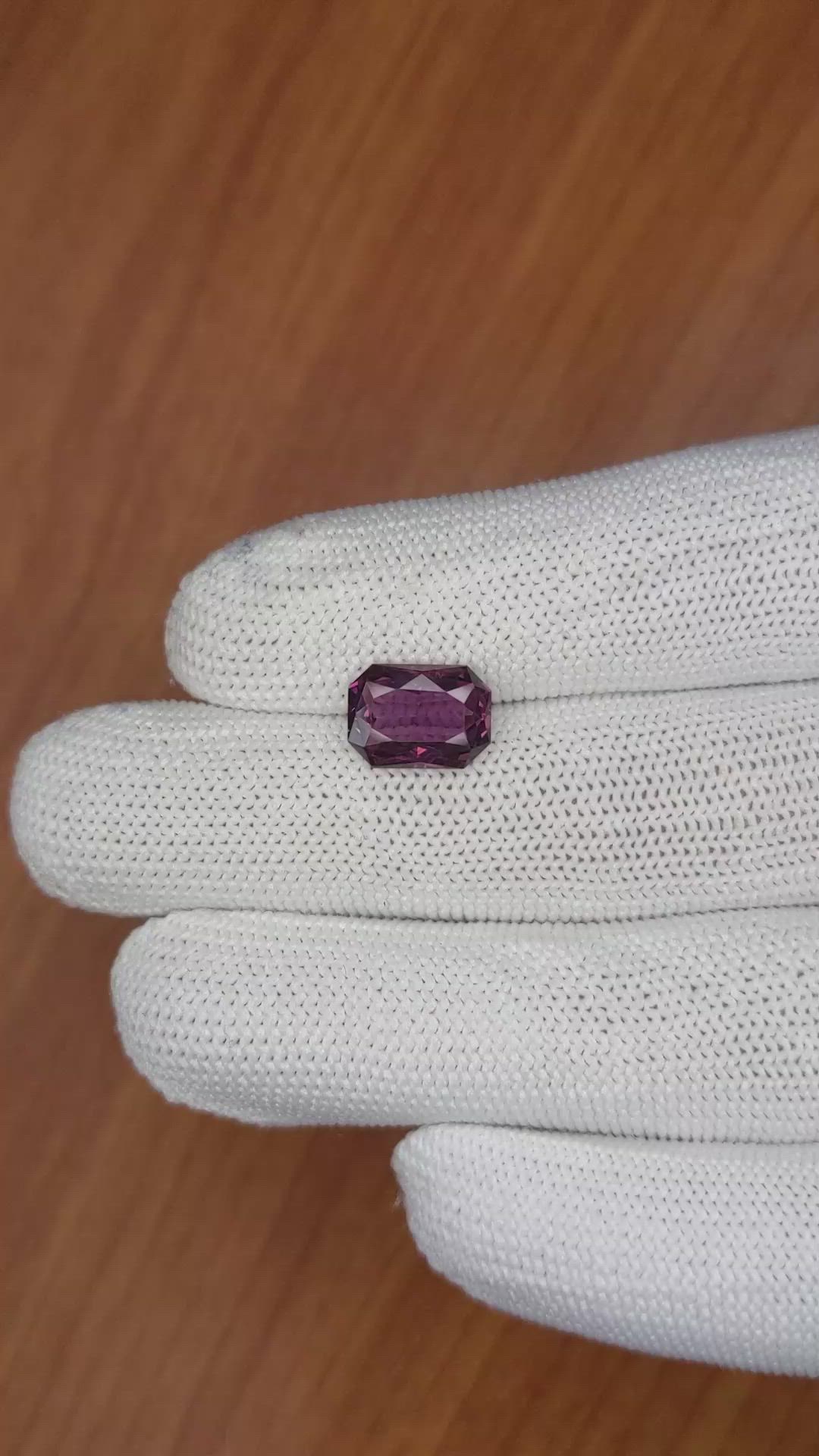 3.08 Ct. Spinel from Ceylon (Sri Lanka) Size Video
