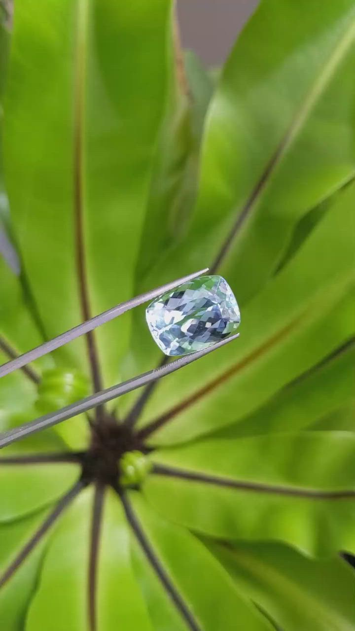16.67 Ct. Aquamarine from Brazil Size Video