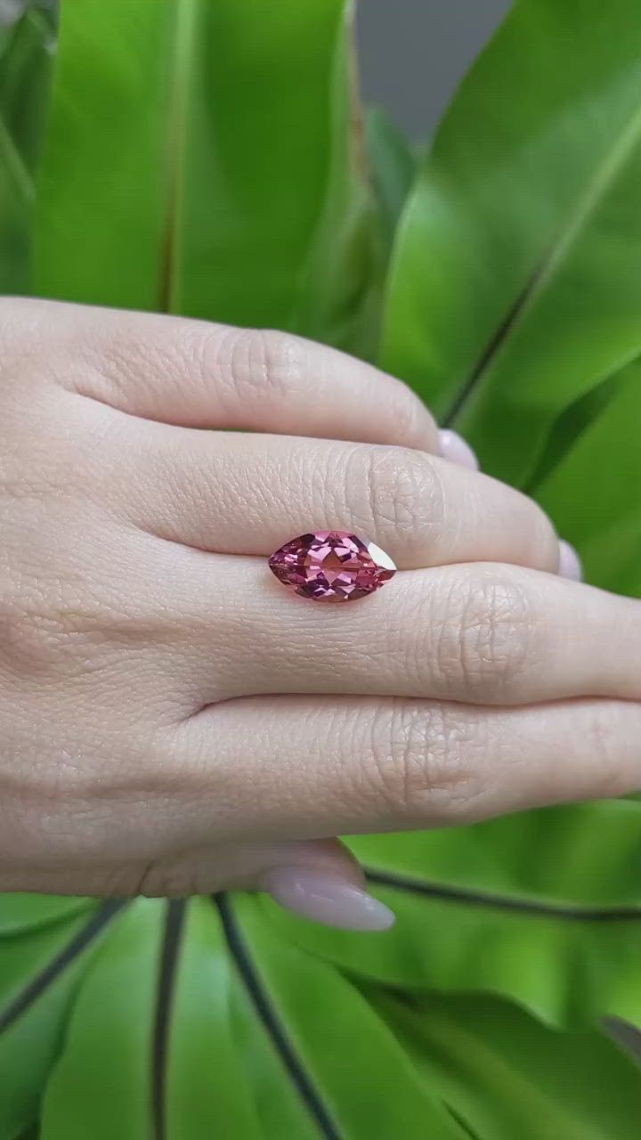 3.37 Ct. Tourmaline from Brazil Size Video