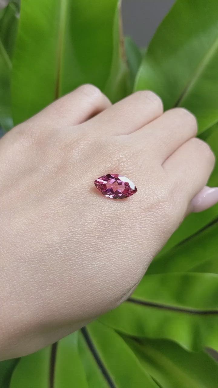 3.37 Ct. Tourmaline from Brazil Size Video