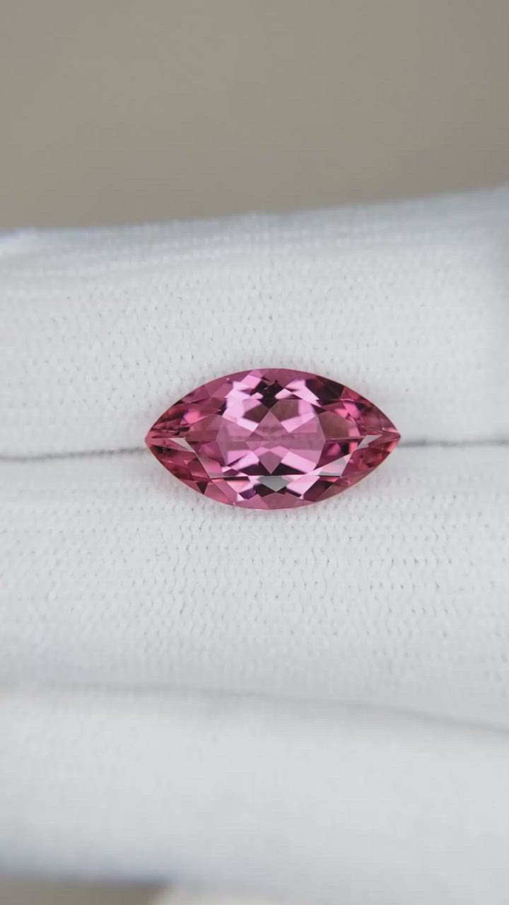 3.37 Ct. Tourmaline from Brazil Size Video